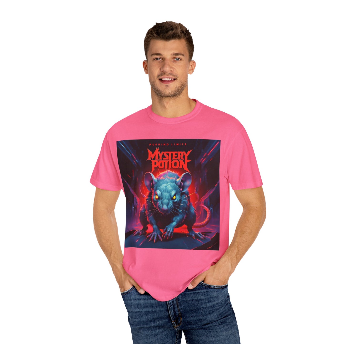 Pushing Limits by Mystery Potion T-Shirt, Unisex Graphic Tee, Unique Gift, Cool Casual Wear, Event Shirt, Fun Fashion Statement