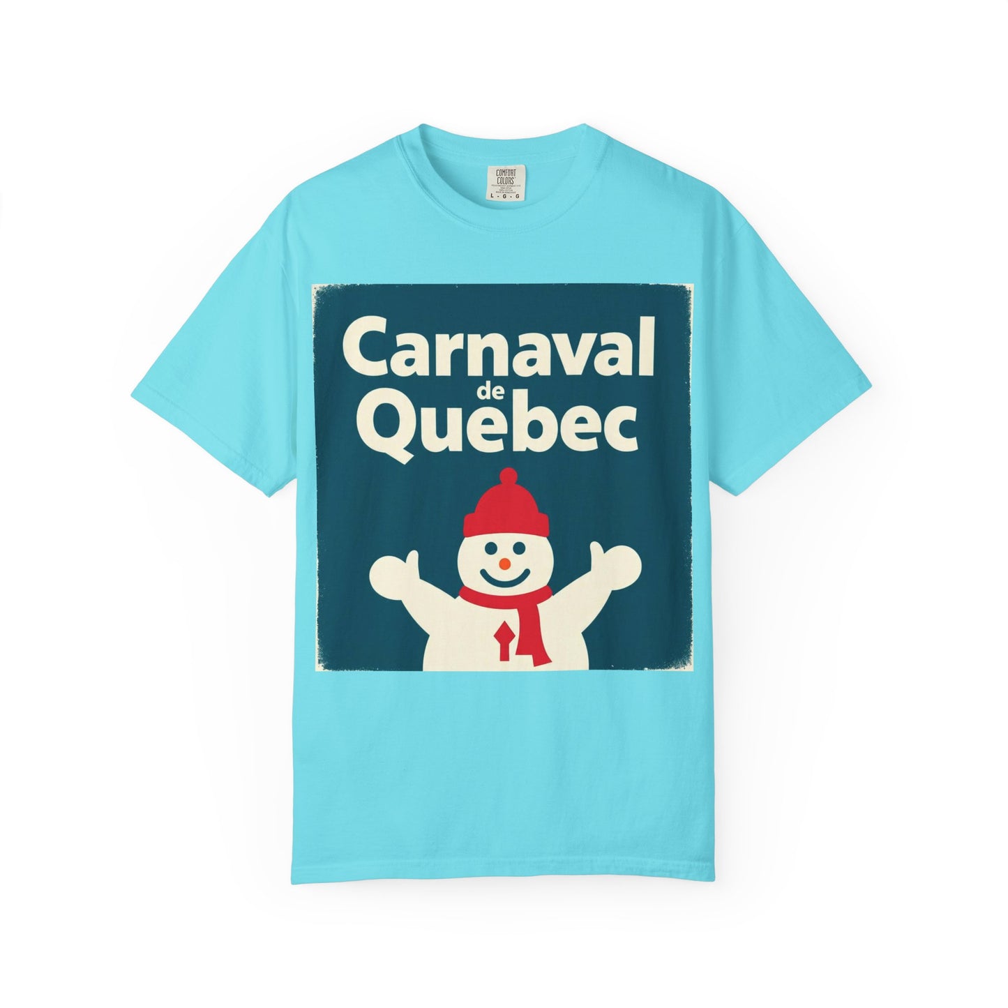 Quebec Carnaval Unisex T-Shirt, Winter Festival Tee, Handmade Vacation Souvenir, Holiday Gift Apparel, Quebec Celebration Shirt