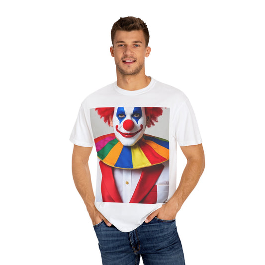 Colorful Clown Unisex T-Shirt - Fun, Vintage Style, Perfect for Carnival, Halloween, Costume Parties, Clown Lovers, Gifts