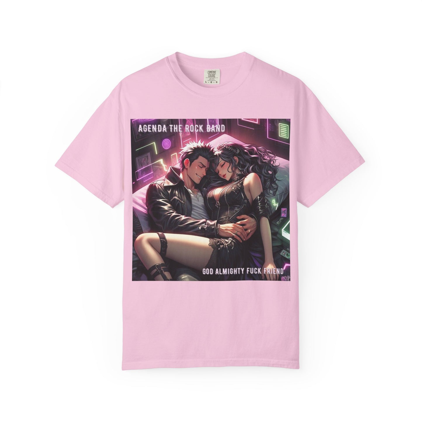 Rock Band Explicit Graphic T-Shirt, Vintage Music Tee, Unisex Kurt Cobain Shirt, Retro Style Apparel, Perfect for Concerts or Gifting