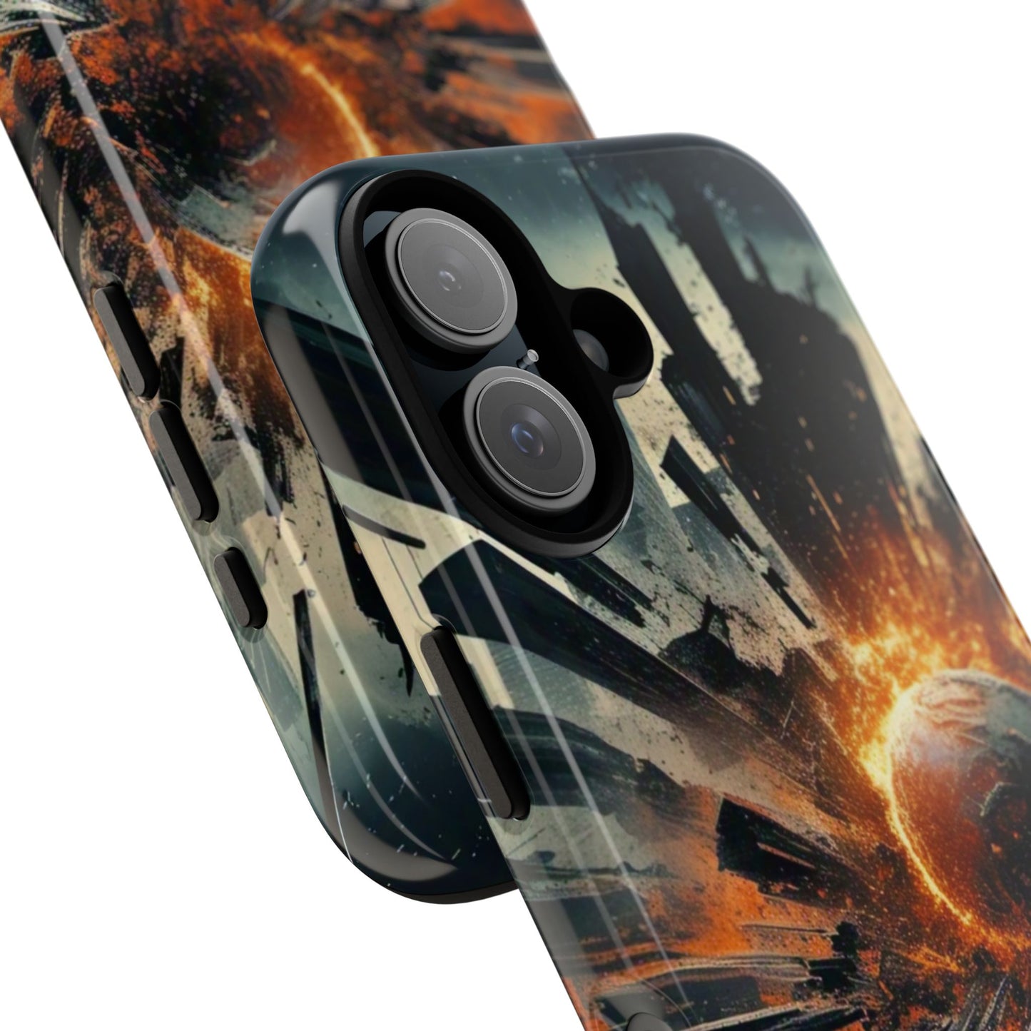 Apocalypse Tough Cases - Adventurous Phone Case, Cosmic Explosion Design, Perfect for Gamers, Space Lovers, Unique Gift Idea, Stylish Protection