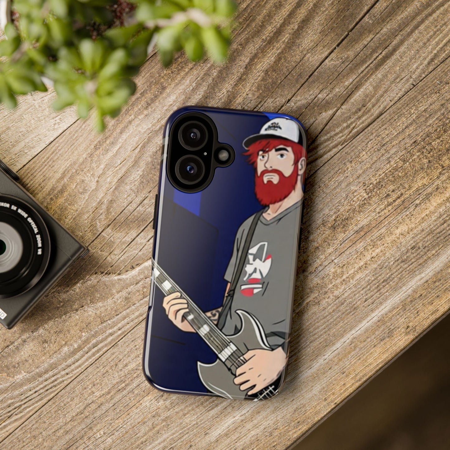 Guitarist Phone Case - Tough Cases for Music Lovers, Rock Bands, Gifts for Musicians, Unique Phone Covers, Personalized Accessories