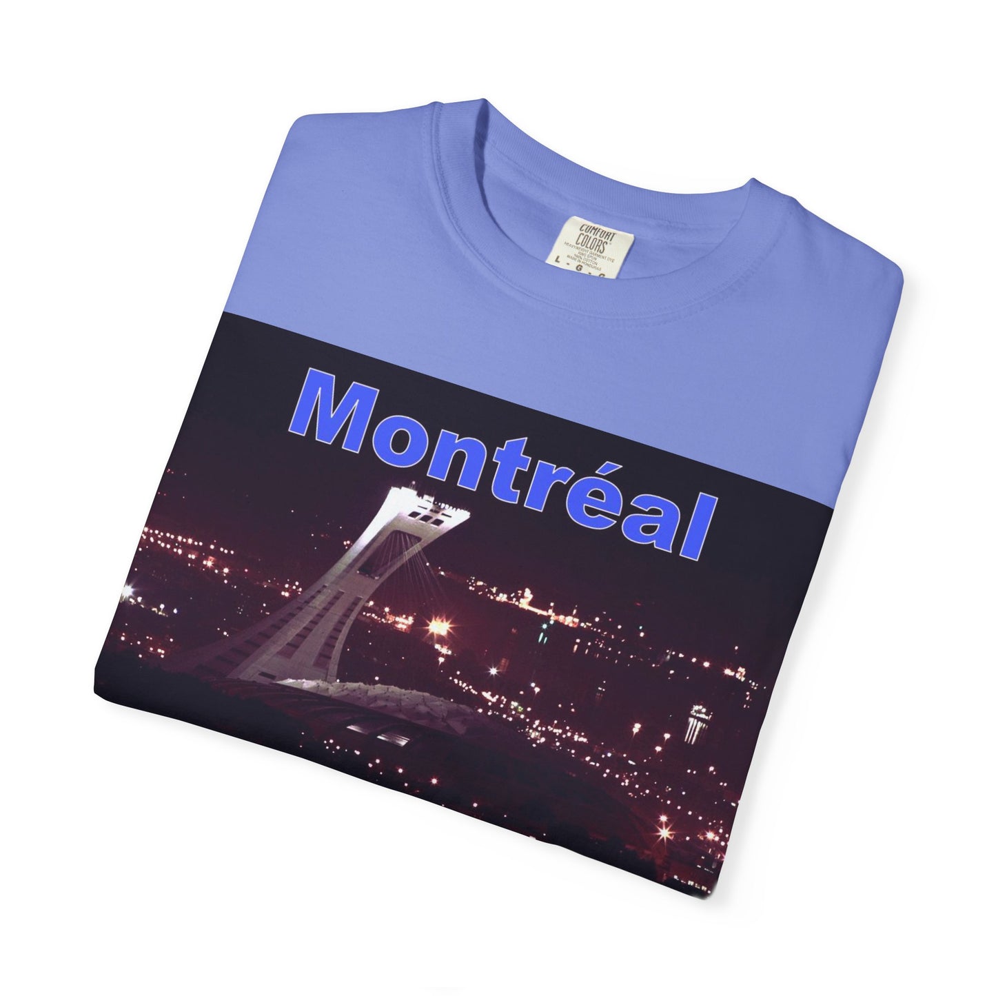 Montreal Night Skyline Unisex T-Shirt, City Love Tee, Travel Shirt, Gift for Her, Vintage Graphic Top