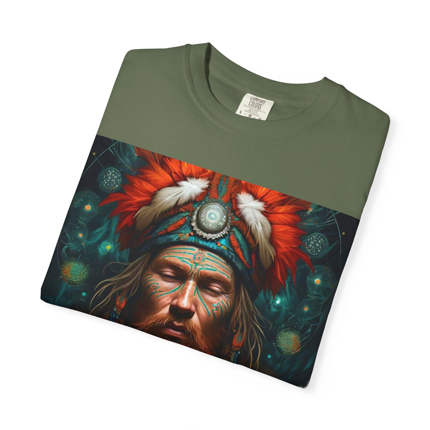 'A Mammoth Hunter's Mind' Mystery Potion Mystical Vintage Inspired Unisex T-Shirt, Cozy Gift for Nature Lovers, Unique Graphic Tee for Festivals, Casual Wear, Statement Shirt
