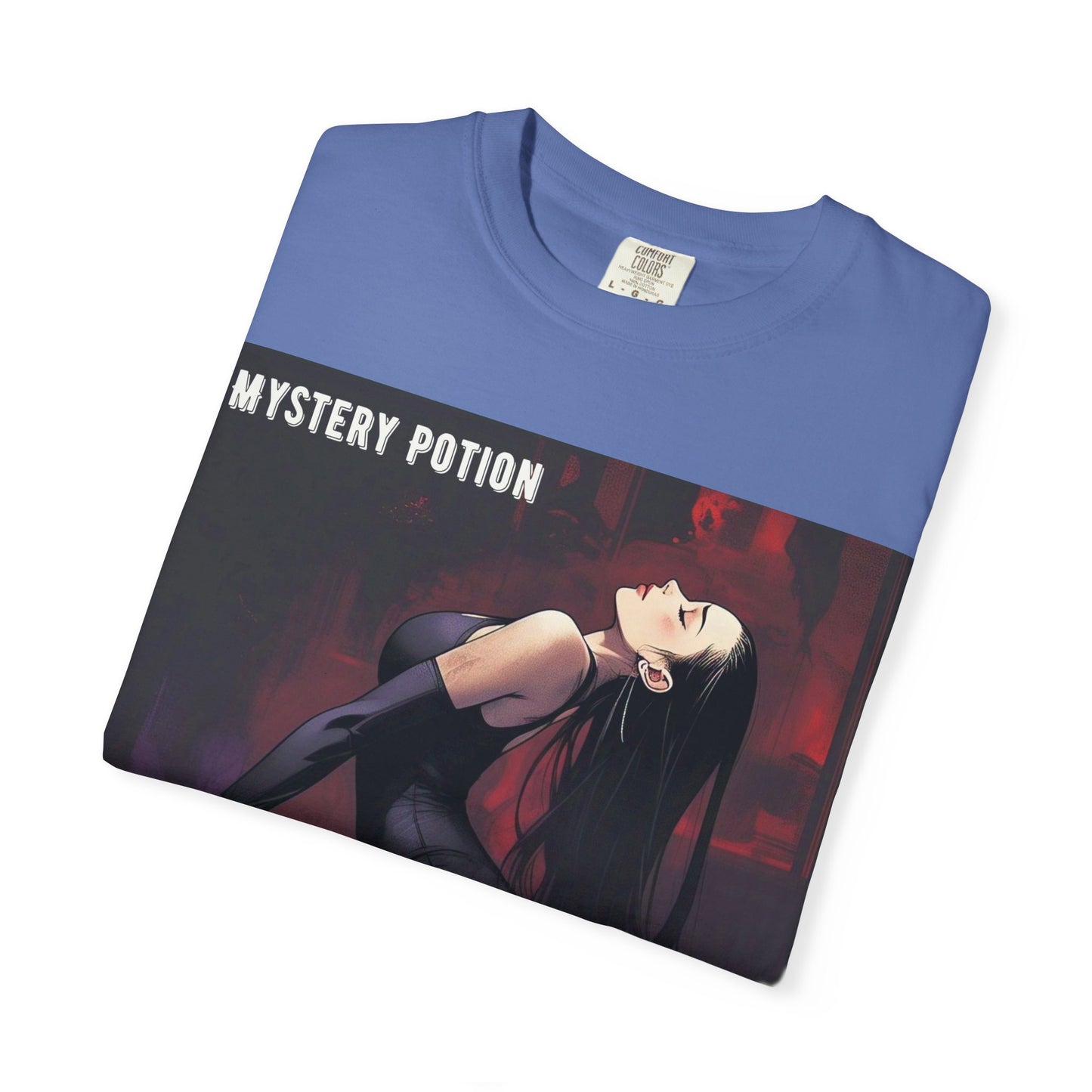 Mystical Mystery Potion Unisex T-Shirt, Yoga Graphic Tee, Unique Gift, Halloween Apparel, Vintage Style, Casual Wear