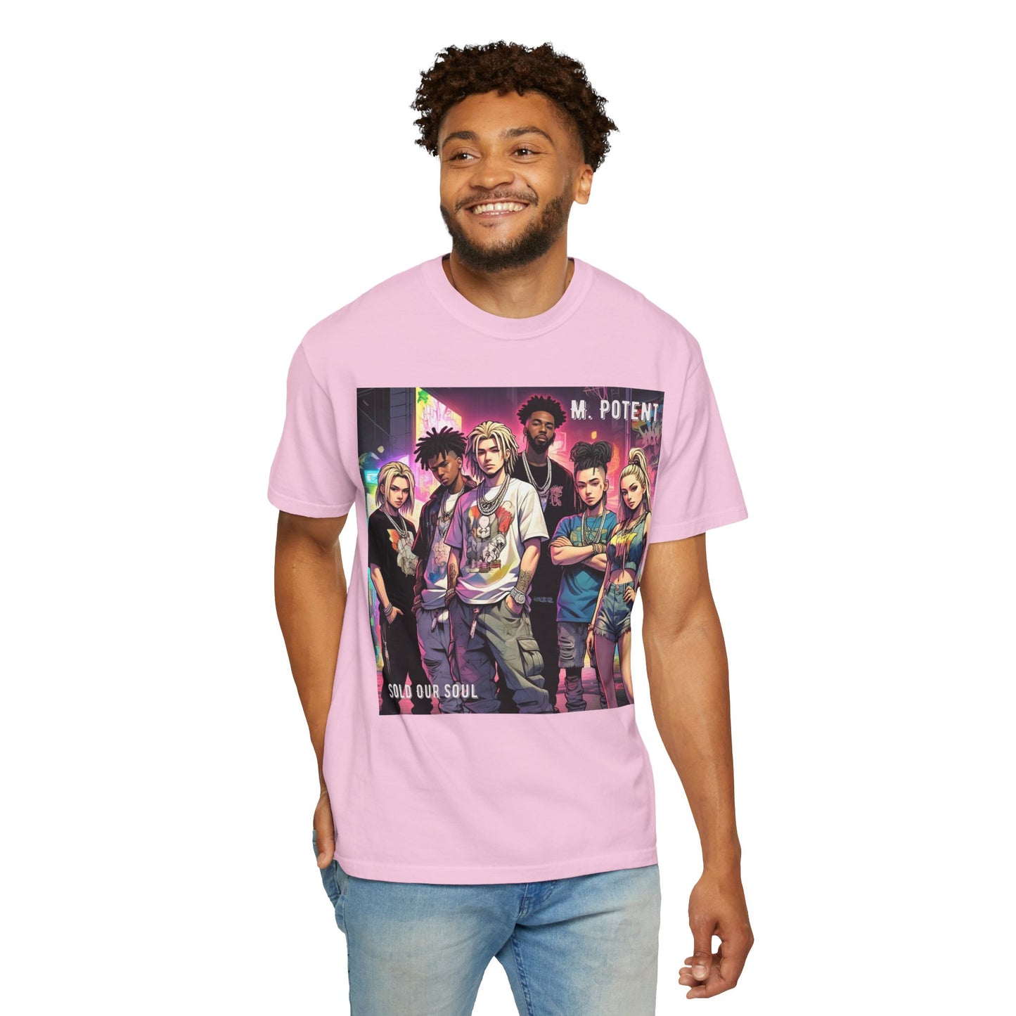 'Sold Our Soul' by M. Potent, Hip Hop Graphic Tee, Streetwear T-Shirt, Unisex Casual Tee, Music-Inspired Shirt, Gifts for Music Lovers, Trendy Fashion Top