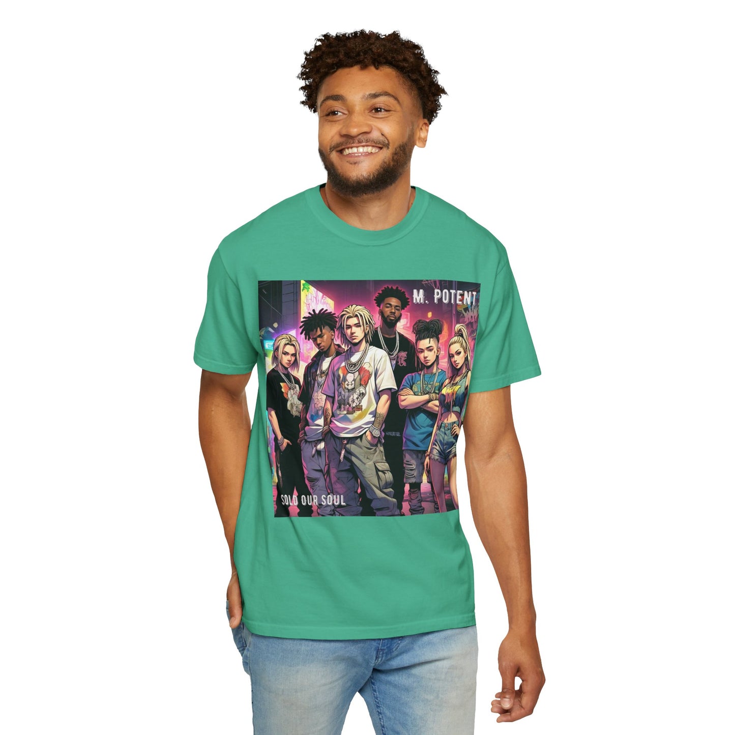 'Sold Our Soul' by M. Potent, Hip Hop Graphic Tee, Streetwear T-Shirt, Unisex Casual Tee, Music-Inspired Shirt, Gifts for Music Lovers, Trendy Fashion Top
