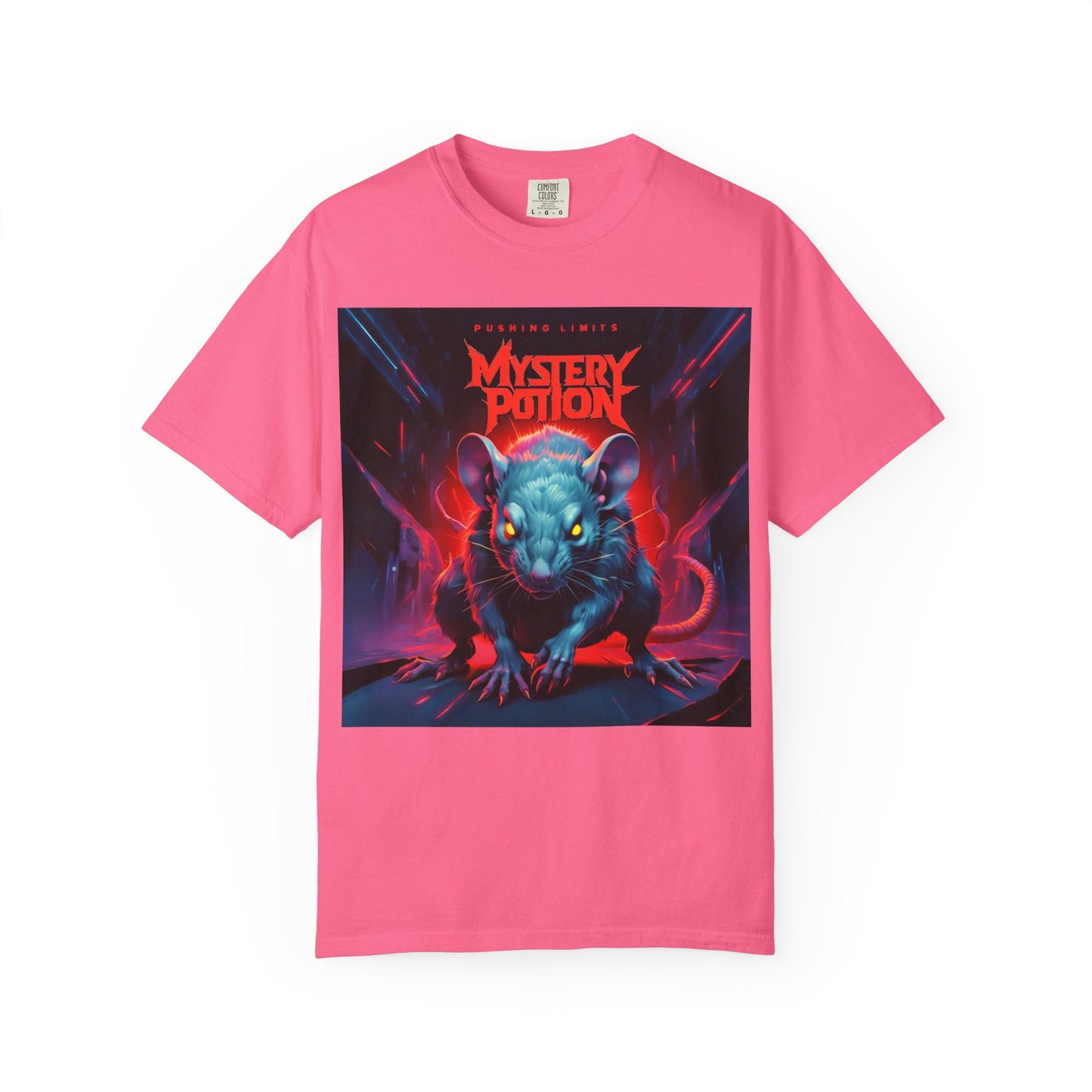 Pushing Limits by Mystery Potion T-Shirt, Unisex Graphic Tee, Unique Gift, Cool Casual Wear, Event Shirt, Fun Fashion Statement