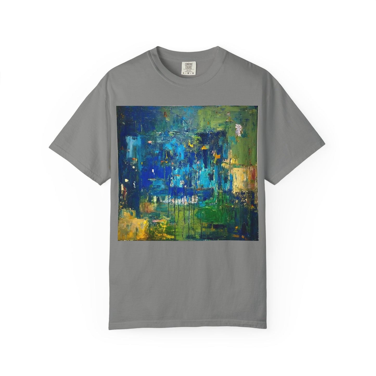 Artistic Unisex T-Shirt, Colorful Abstract Tee, Casual Wear, Gift for Art Lovers, Summer Essential, Unique Graphic Shirt