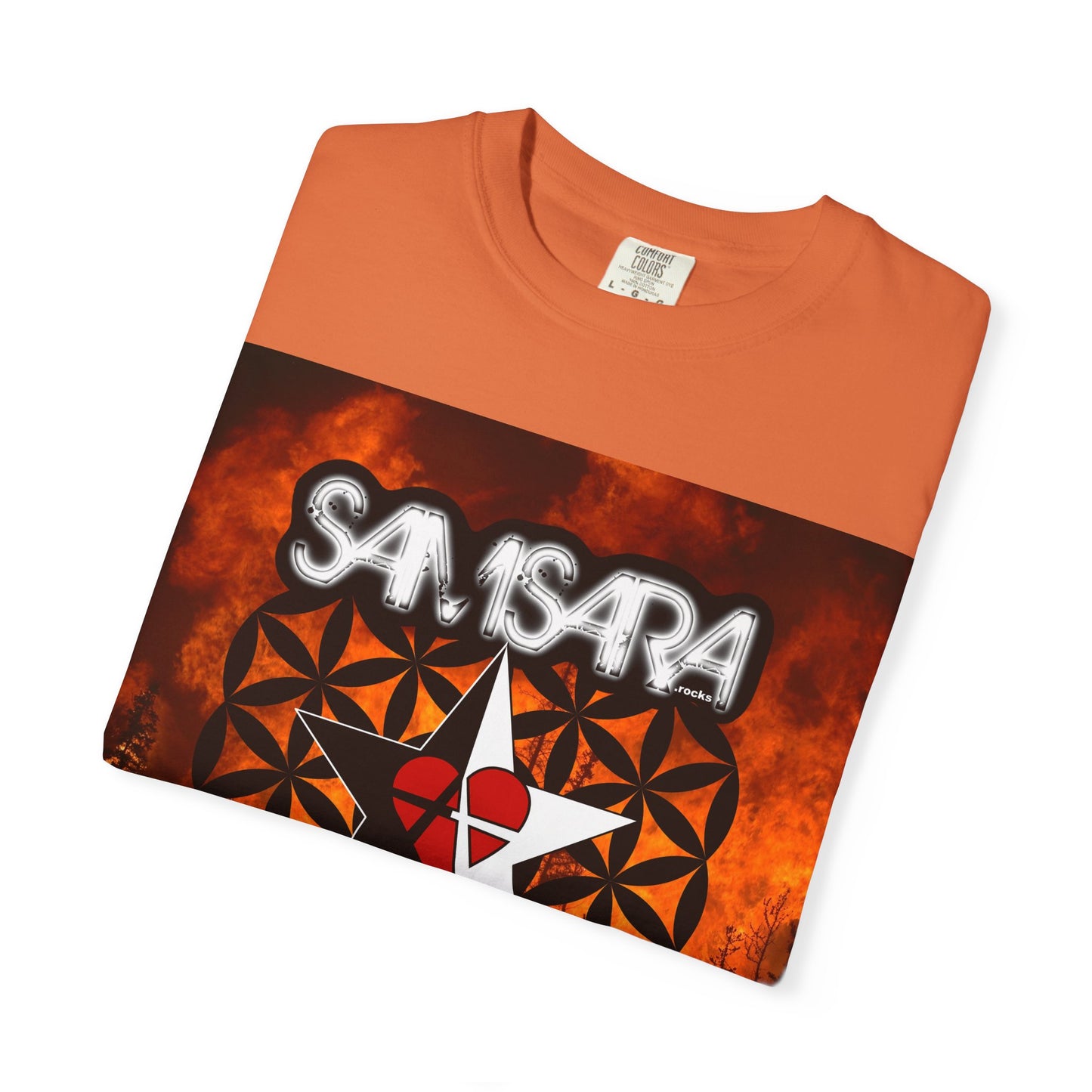 'Permanent Damage' by Samsara, Bold Graphic T-Shirt, Music Festival Gear, Unisex Casual Tee, Unique Gift for Friends, Statement Apparel, Concert Outfit
