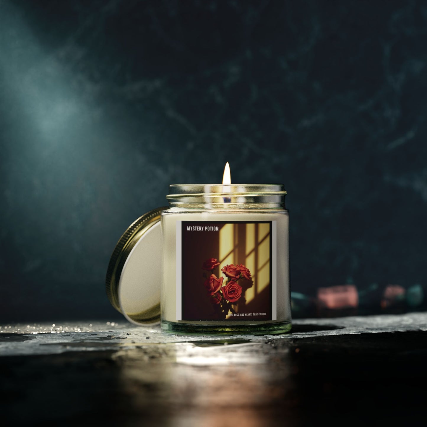 Mystery Potion Scented Candle, Cozy Home Decor, Aromatherapy Gift, Relaxing Candle, Floral Candle, Self-Care Essential