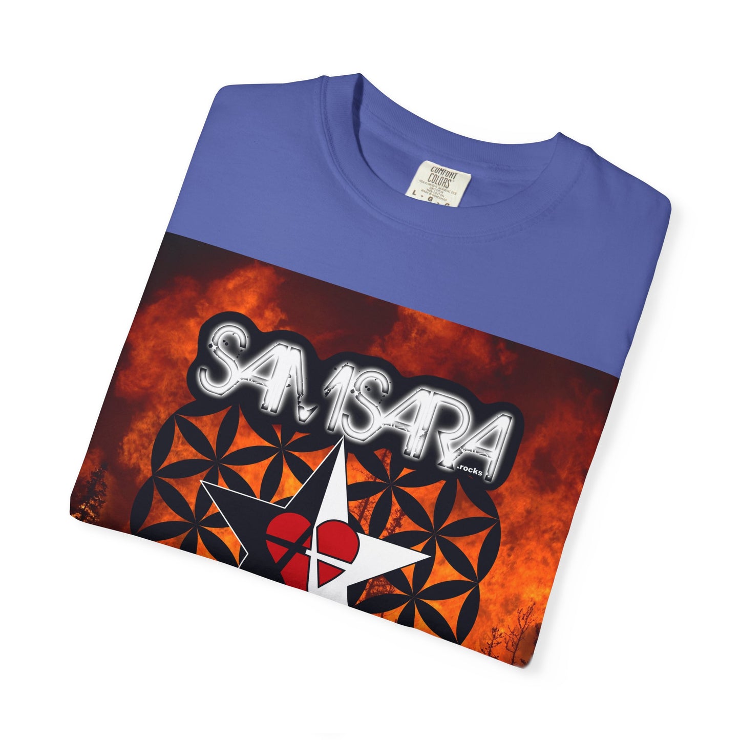 'Permanent Damage' by Samsara, Bold Graphic T-Shirt, Music Festival Gear, Unisex Casual Tee, Unique Gift for Friends, Statement Apparel, Concert Outfit