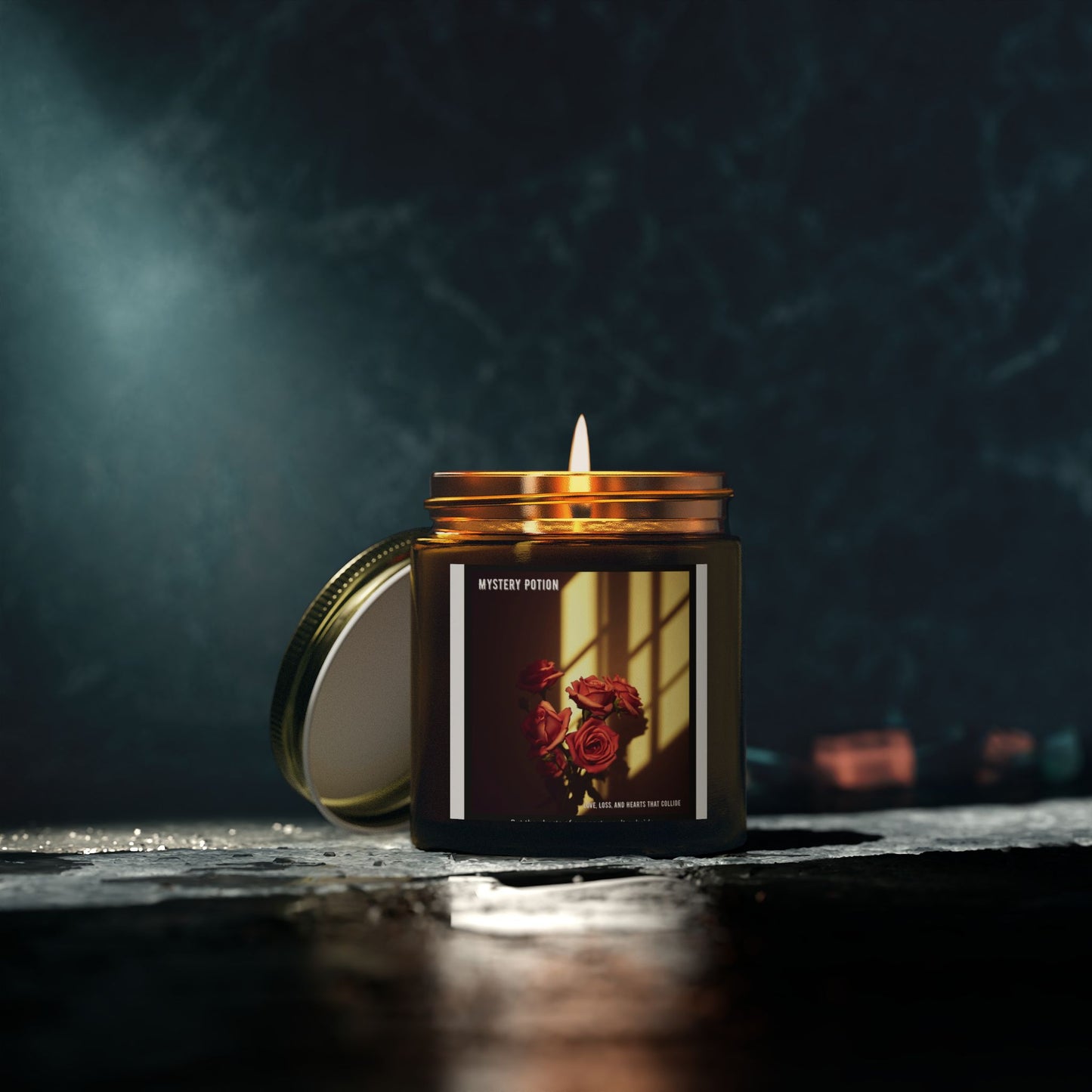 Mystery Potion Scented Candle, Cozy Home Decor, Aromatherapy Gift, Relaxing Candle, Floral Candle, Self-Care Essential