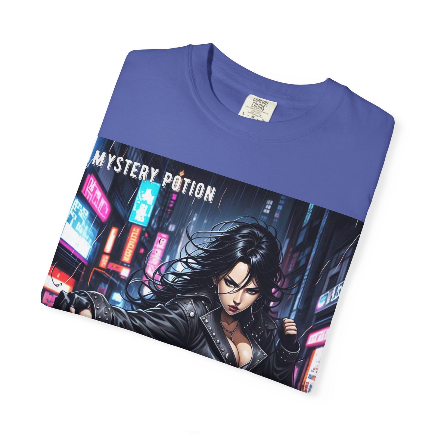 Mystery Potion Art Of Living Graphic T-Shirt, Cool Unisex Tee, Urban Style Apparel, Casual Streetwear, Gift for Gamers, Graphic Tee for Events