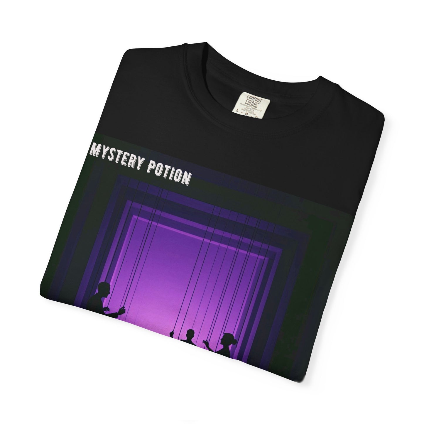 'They're Pulling the Strings' by Mystery Potion, Unisex T-Shirt - Playful Graphic Tee for Creative Souls, Perfect for a Fun Night Out, Gift for Art Lovers, Casual Wear, [...]