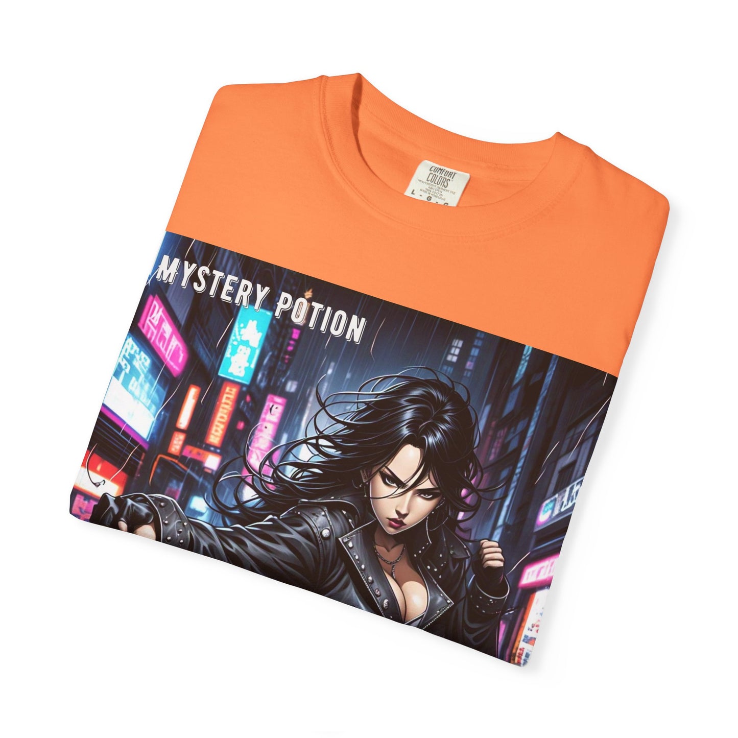 Mystery Potion Art Of Living Graphic T-Shirt, Cool Unisex Tee, Urban Style Apparel, Casual Streetwear, Gift for Gamers, Graphic Tee for Events