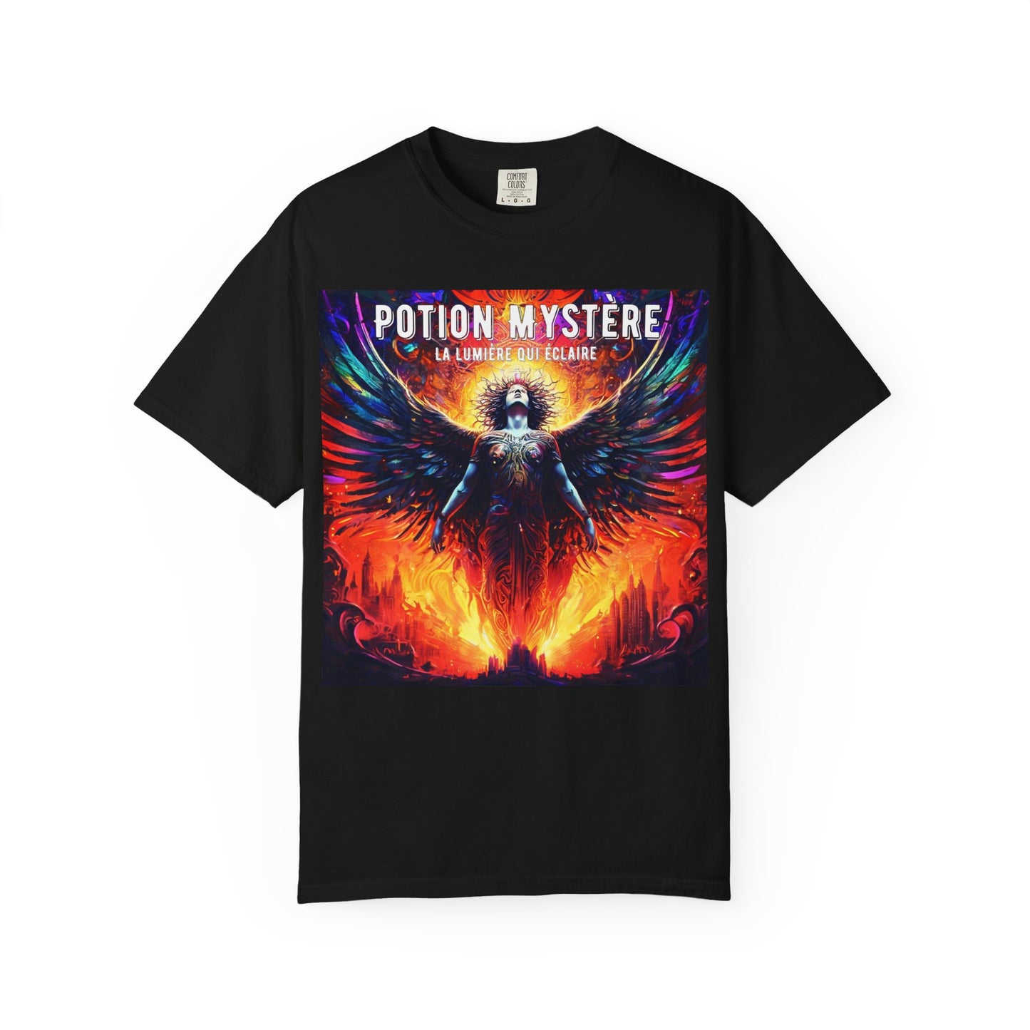 Mystical Graphic Tee - Potion Mystere Unisex T-Shirt, Boho Fashion, Festival Wear, Witchy Style, Gift for Occult Lovers