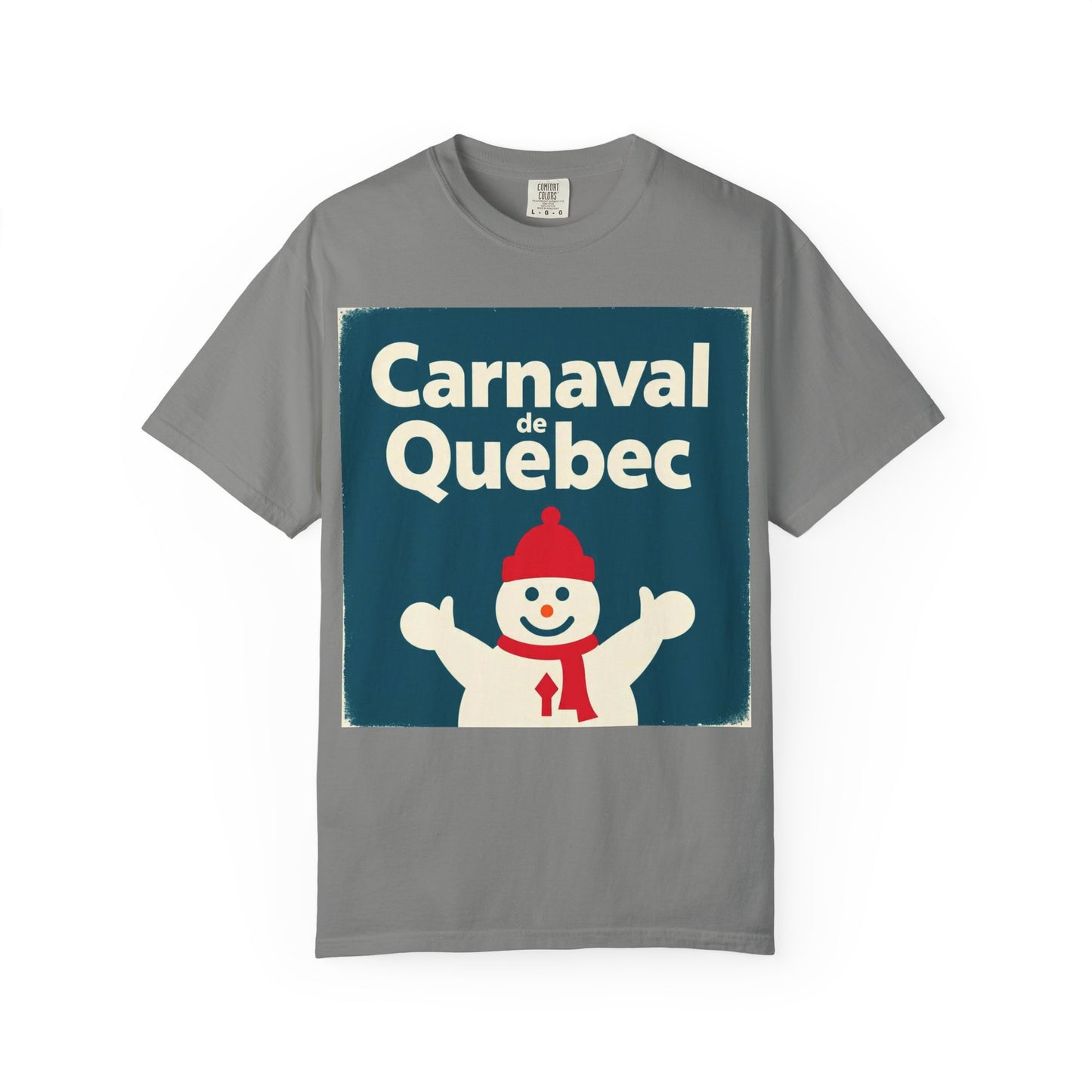 Quebec Carnaval Unisex T-Shirt, Winter Festival Tee, Handmade Vacation Souvenir, Holiday Gift Apparel, Quebec Celebration Shirt