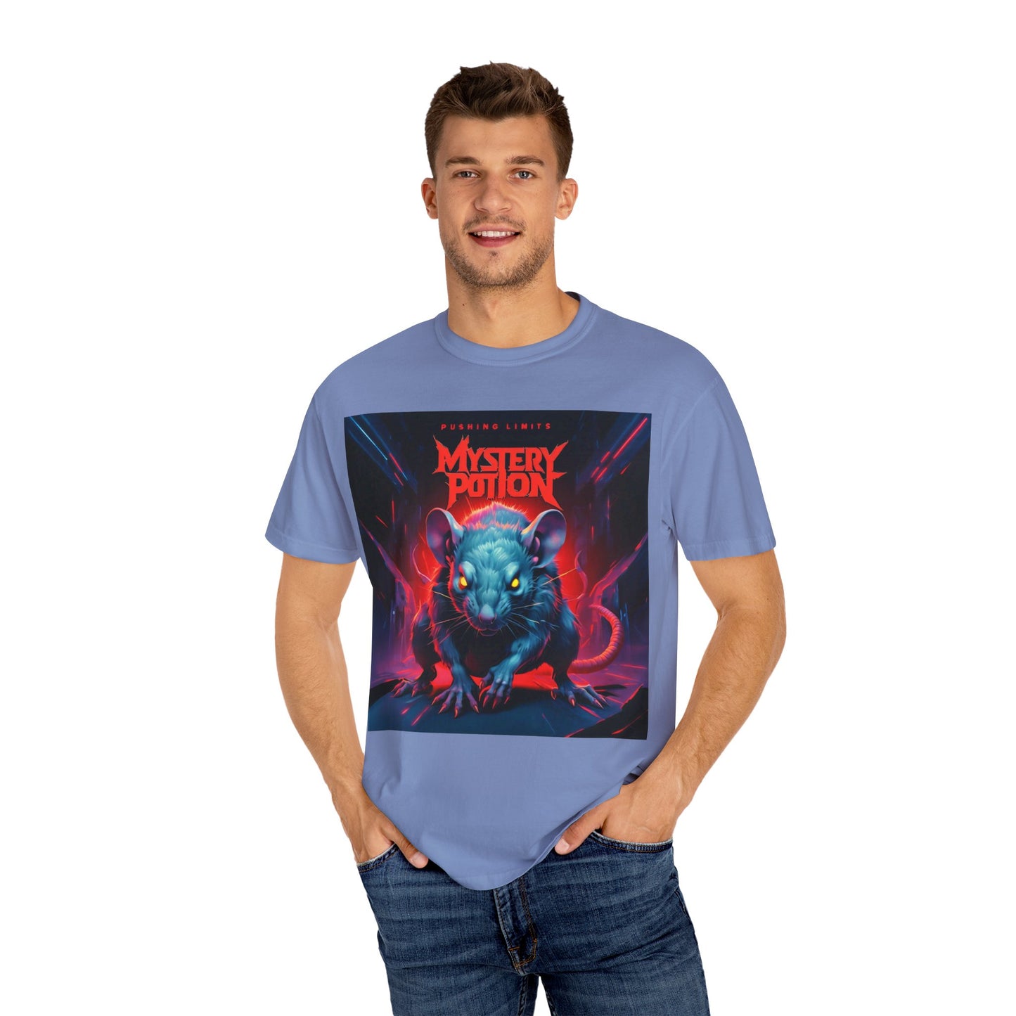 Pushing Limits by Mystery Potion T-Shirt, Unisex Graphic Tee, Unique Gift, Cool Casual Wear, Event Shirt, Fun Fashion Statement