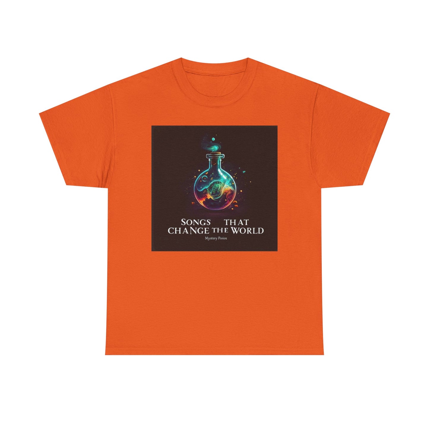 'Songs That Change The World' by Mystery Potion Viral Statement Tee