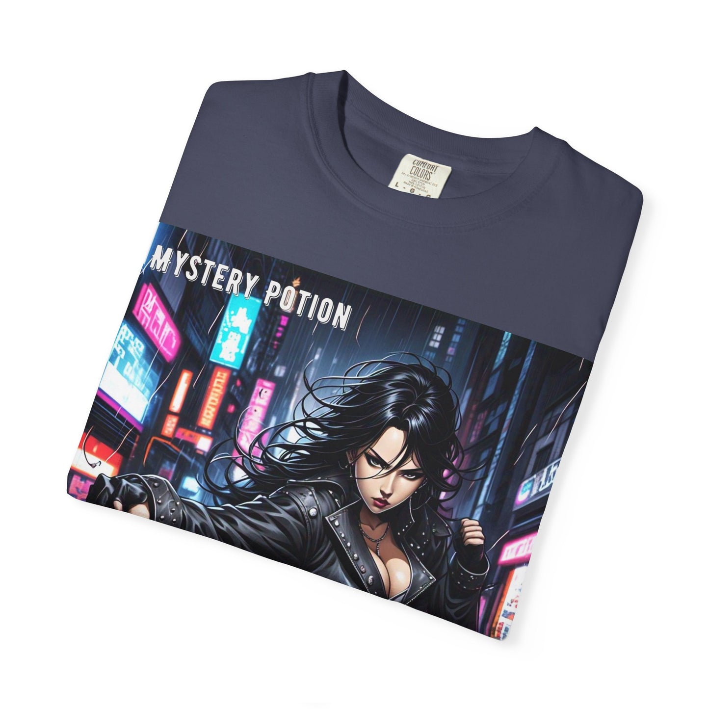 Mystery Potion Art Of Living Graphic T-Shirt, Cool Unisex Tee, Urban Style Apparel, Casual Streetwear, Gift for Gamers, Graphic Tee for Events
