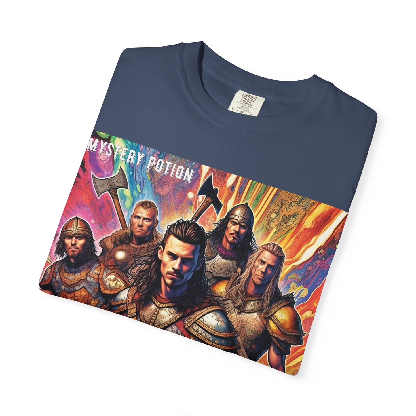 Viking-Themed Unisex T-Shirt, Adventure T-Shirt, Gaming Shirt, Mythology Tee, Fantasy Gift, Mystery Potion Shirt