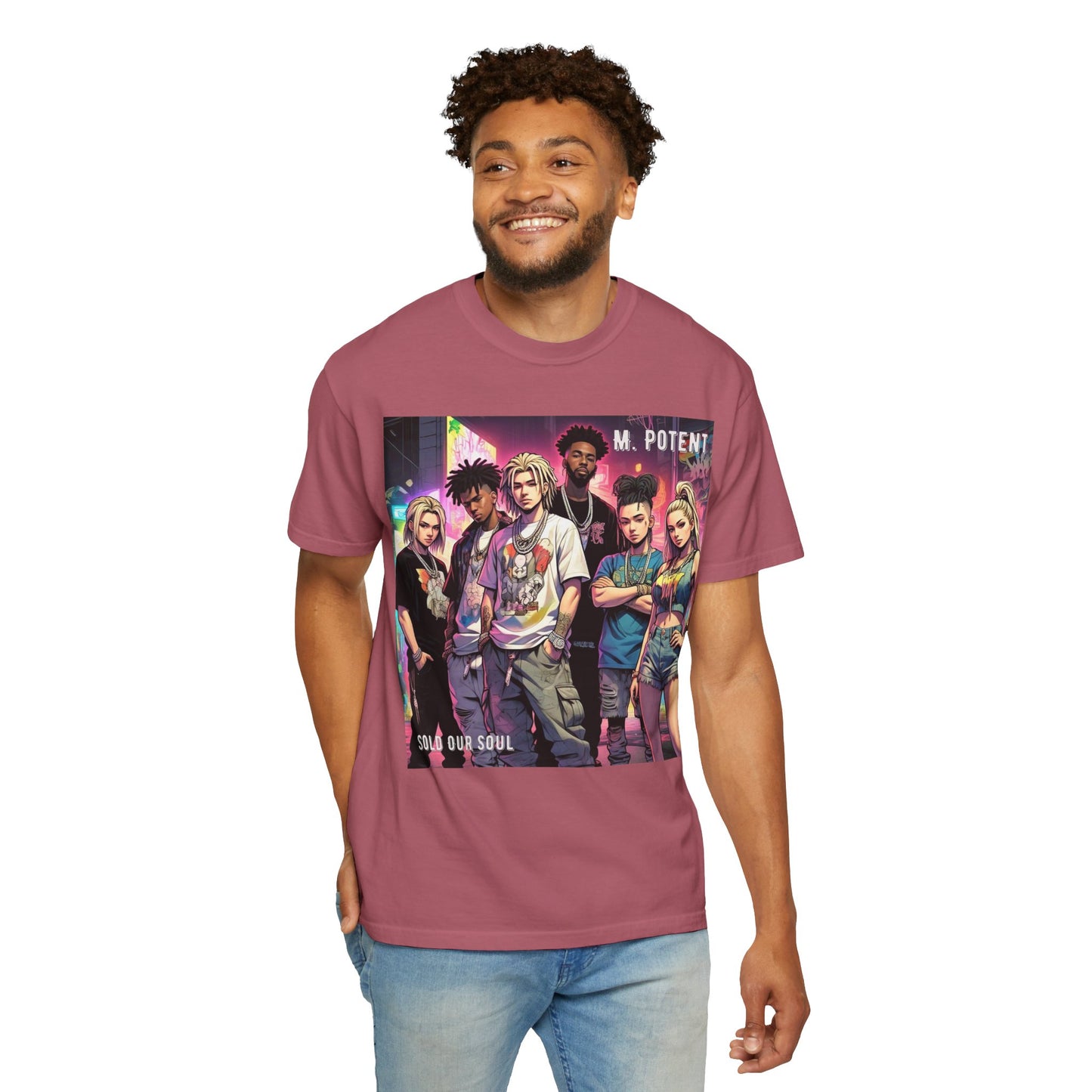 'Sold Our Soul' by M. Potent, Hip Hop Graphic Tee, Streetwear T-Shirt, Unisex Casual Tee, Music-Inspired Shirt, Gifts for Music Lovers, Trendy Fashion Top