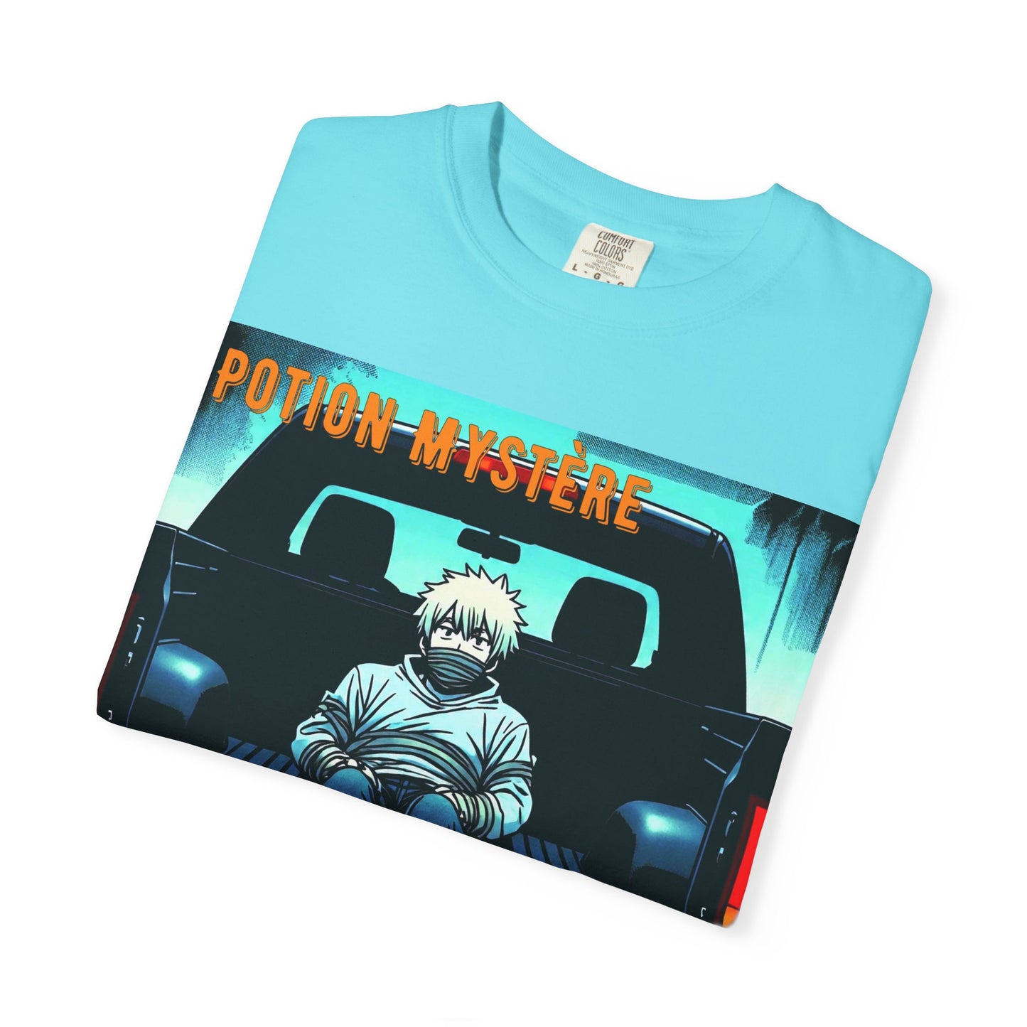 'Politesse Exige' par Potion Mystère, Retro Graphic T-Shirt for Anime Lovers, Casual Wear, Unique Gift, Streetwear, Unisex Tee, Hands and Fee Tied