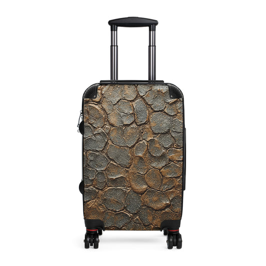 T-Rex Leather Rustic Design Suitcase, Travel Luggage for Dinosaur Hunters, Unique Carry-On, Stylish Baggage, Adventure Essentials, Gift for Travelers, Vacation Gear