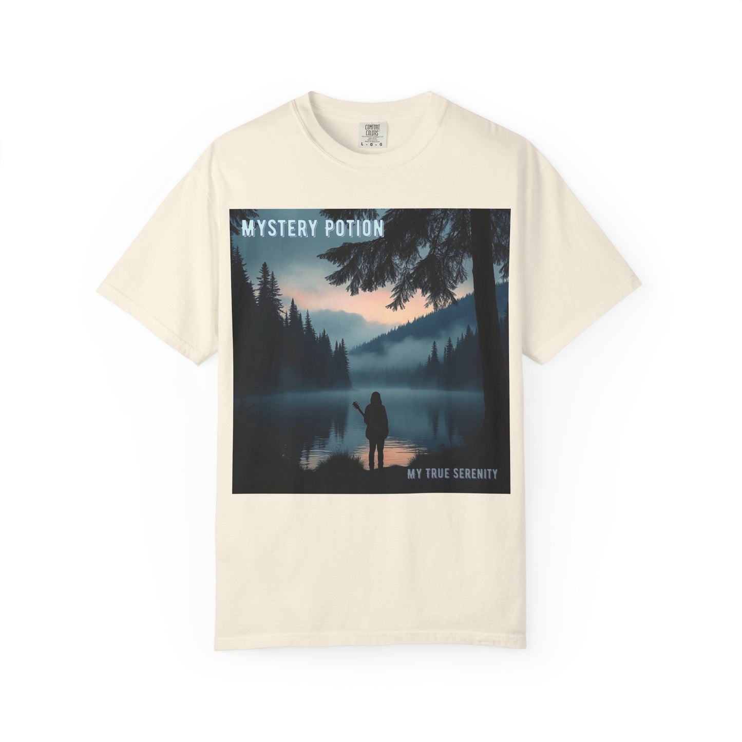 'My True Serenity' by Mystery Potion Unisex T-Shirt | Nature Lover Gift, Outdoor Adventure Tee, Casual Everyday Wear, Unique Graphic Shirt, Cozy and Stylish