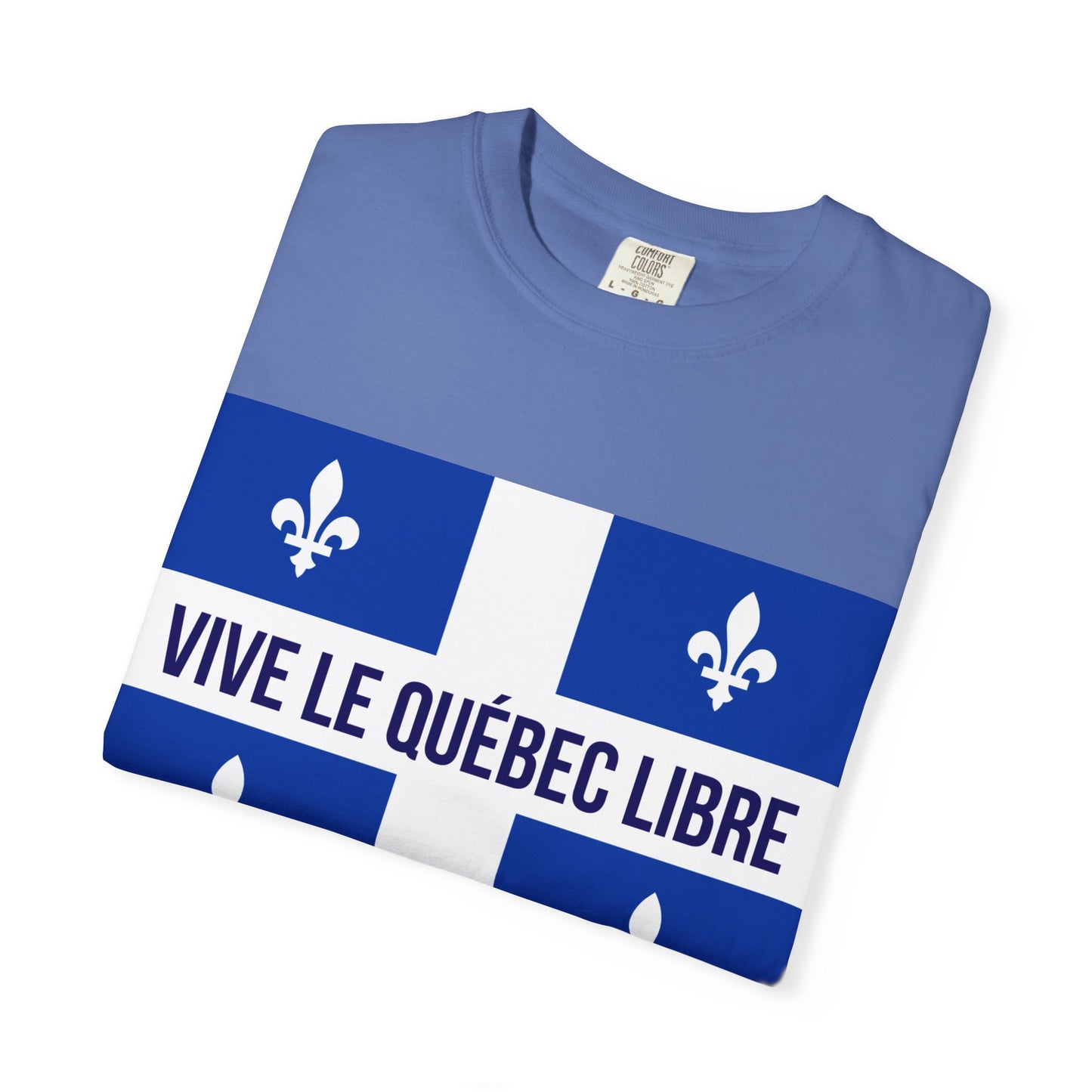 Vive le Québec Libre T-Shirt, Unisex Garment-Dyed Tee for Patriotic Celebrations, Canadian Pride Shirt, Quebec Independence Day [...]