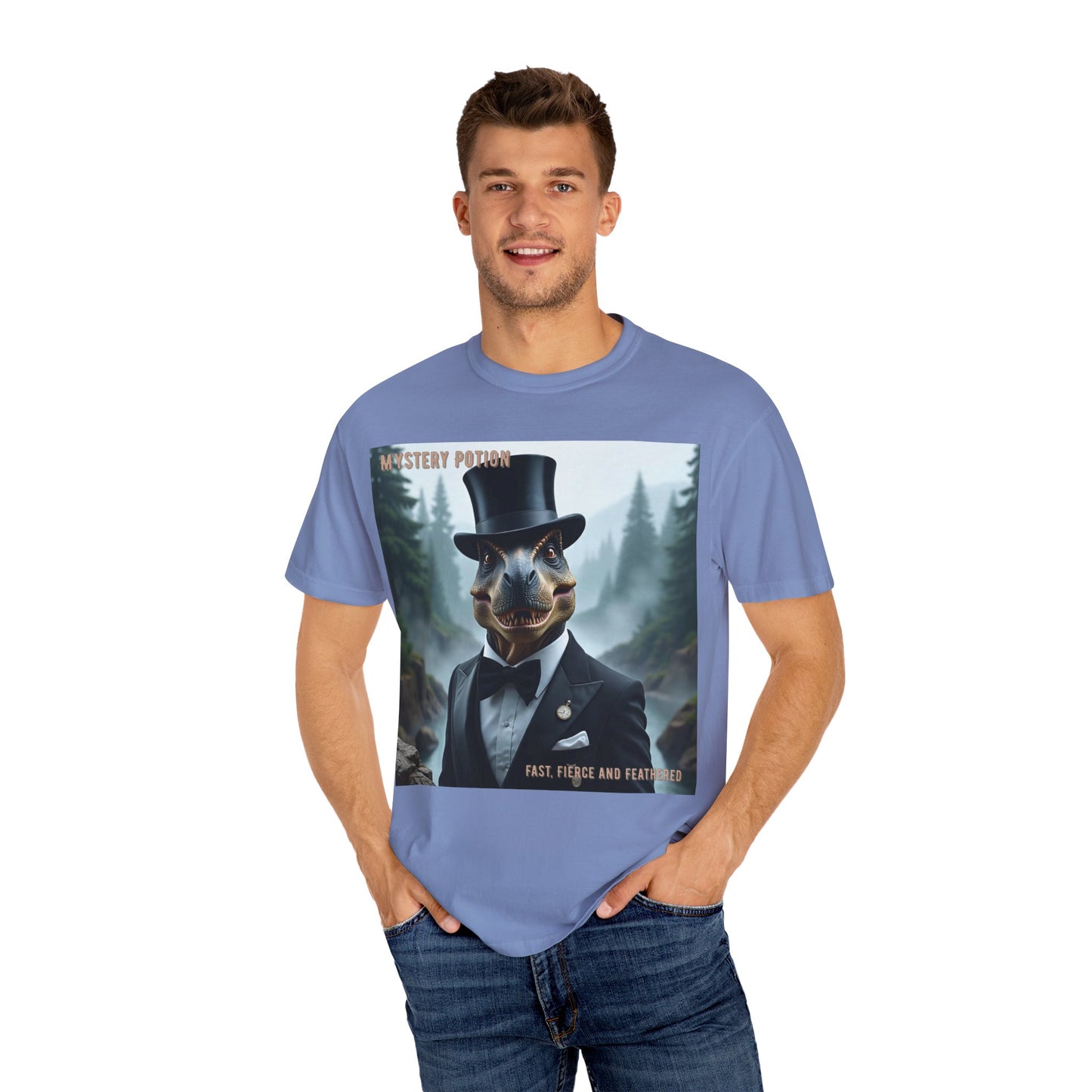 Mystery Potion T-shirt, Quirky Animal Graphic Tee, Fun Gift for Nature Lovers, Unique Fashion Statement, Casual Wear, Unisex Graphic Tee