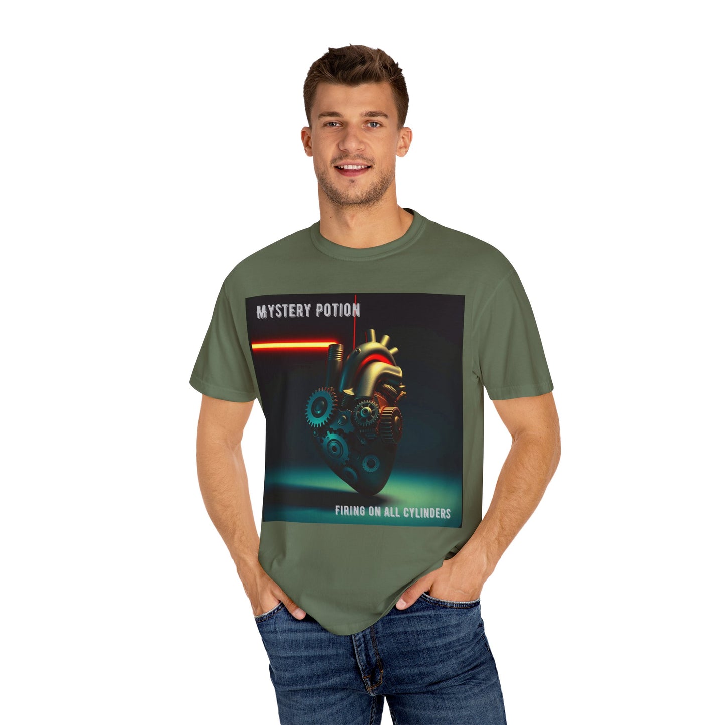 Mystery Potion Graphic T-shirt | Unisex Tee for Music Lovers, Gift for Friends, Casual Wear, Birthday Present, Unique Design