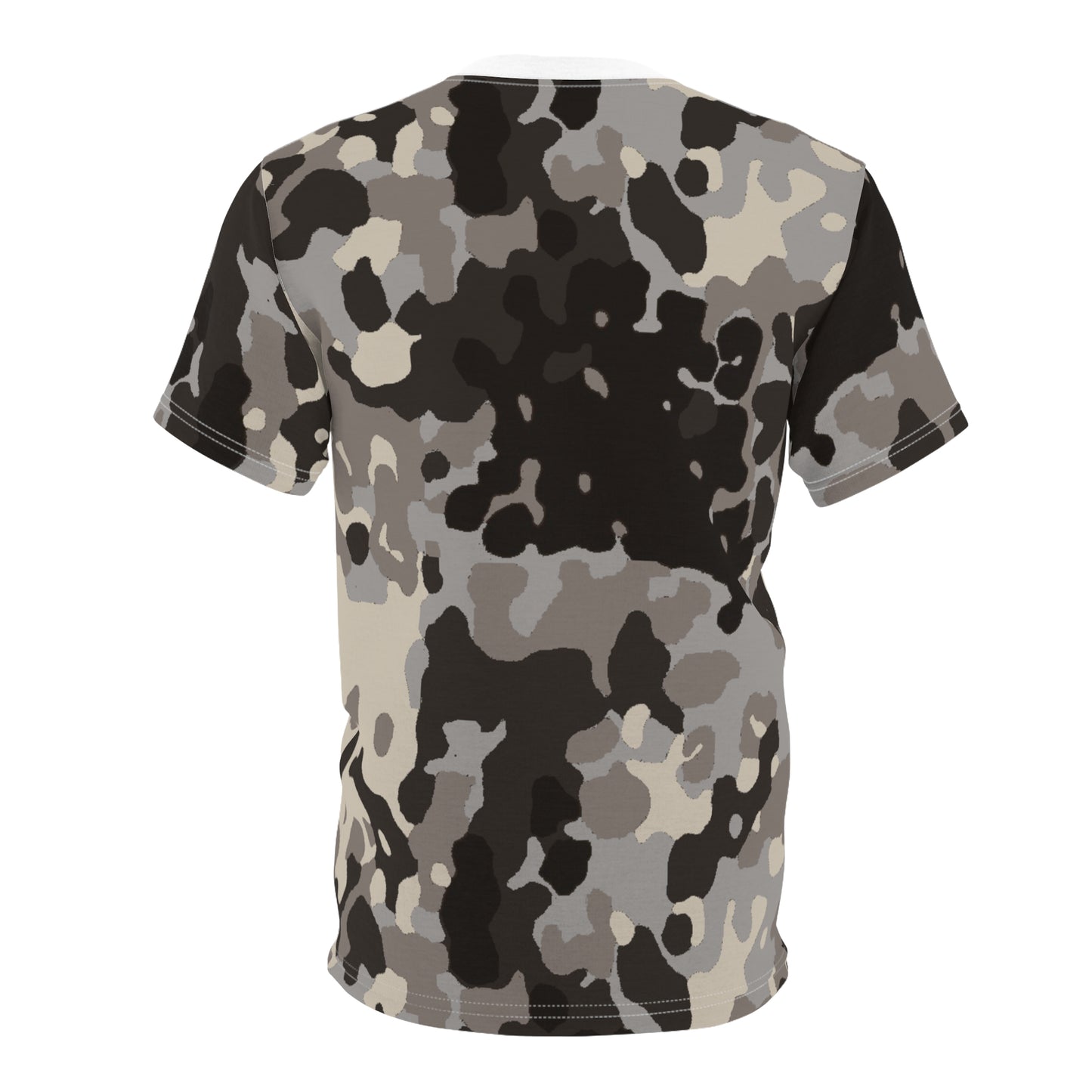Samsara Rocks Polish Flecktarn Urban Camo Heart Graphic Tee, Trendy Unisex Shirt for Everyday Wear, Casual Streetwear, Gift for Music Lovers, Festivals, or Birthdays