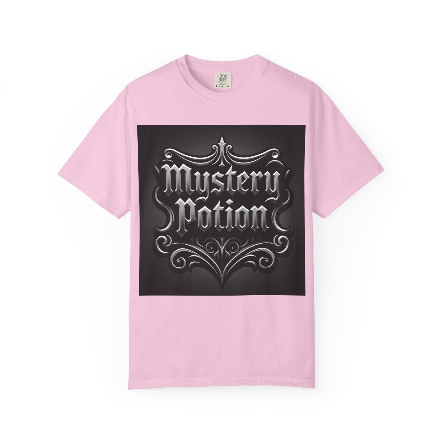 Mystery Potion Unisex Garment-Dyed T-shirt | Halloween Costume Shirt, Casual Wear, Themed Party Tee, Gift for Mystery Lovers