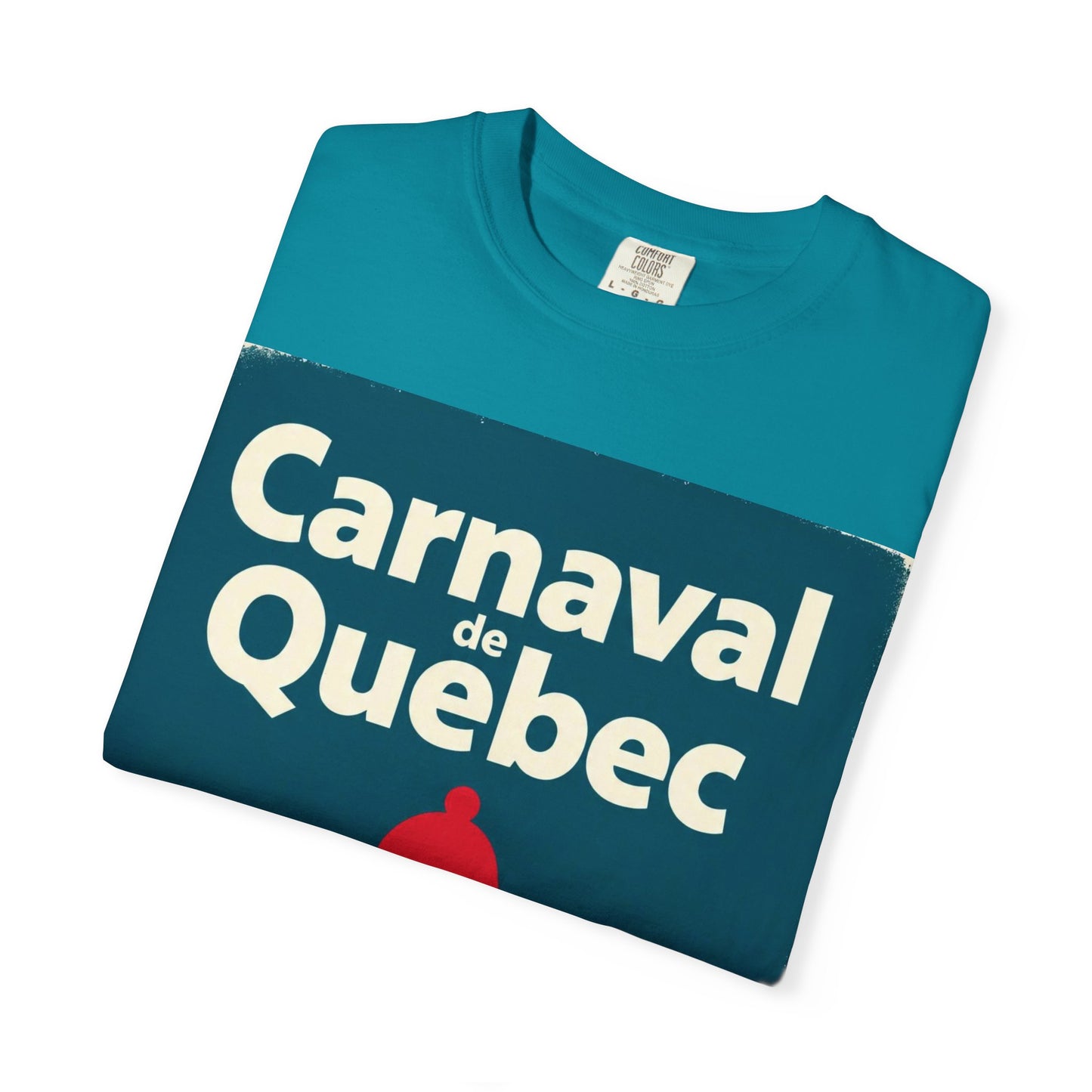 Quebec Carnaval Unisex T-Shirt, Winter Festival Tee, Handmade Vacation Souvenir, Holiday Gift Apparel, Quebec Celebration Shirt