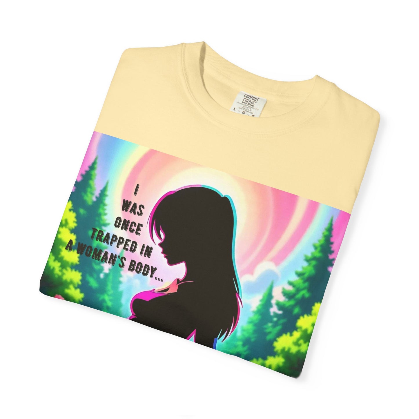 Maternity T-Shirt: I Was Once Trapped in Mom's Body, Pregnancy Gift, Baby Shower Shirt, Unisex Tee for Moms, Expecting Mothers