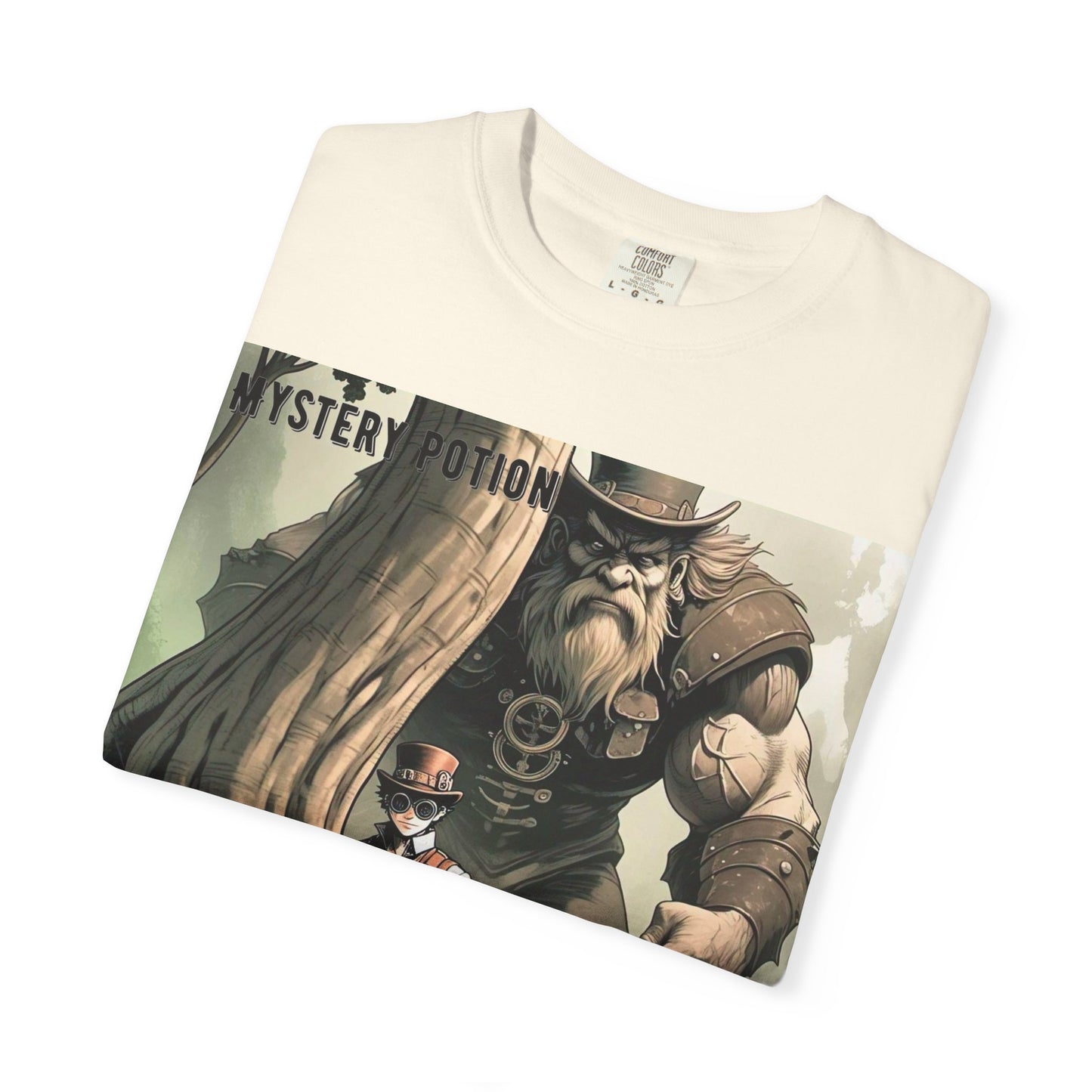Mystery Potion Adventure T-Shirt, Fantasy Shirt, Unisex Graphic Tee, Gamer Gift, Nature Lover Gift, Cool T-Shirt for Events
