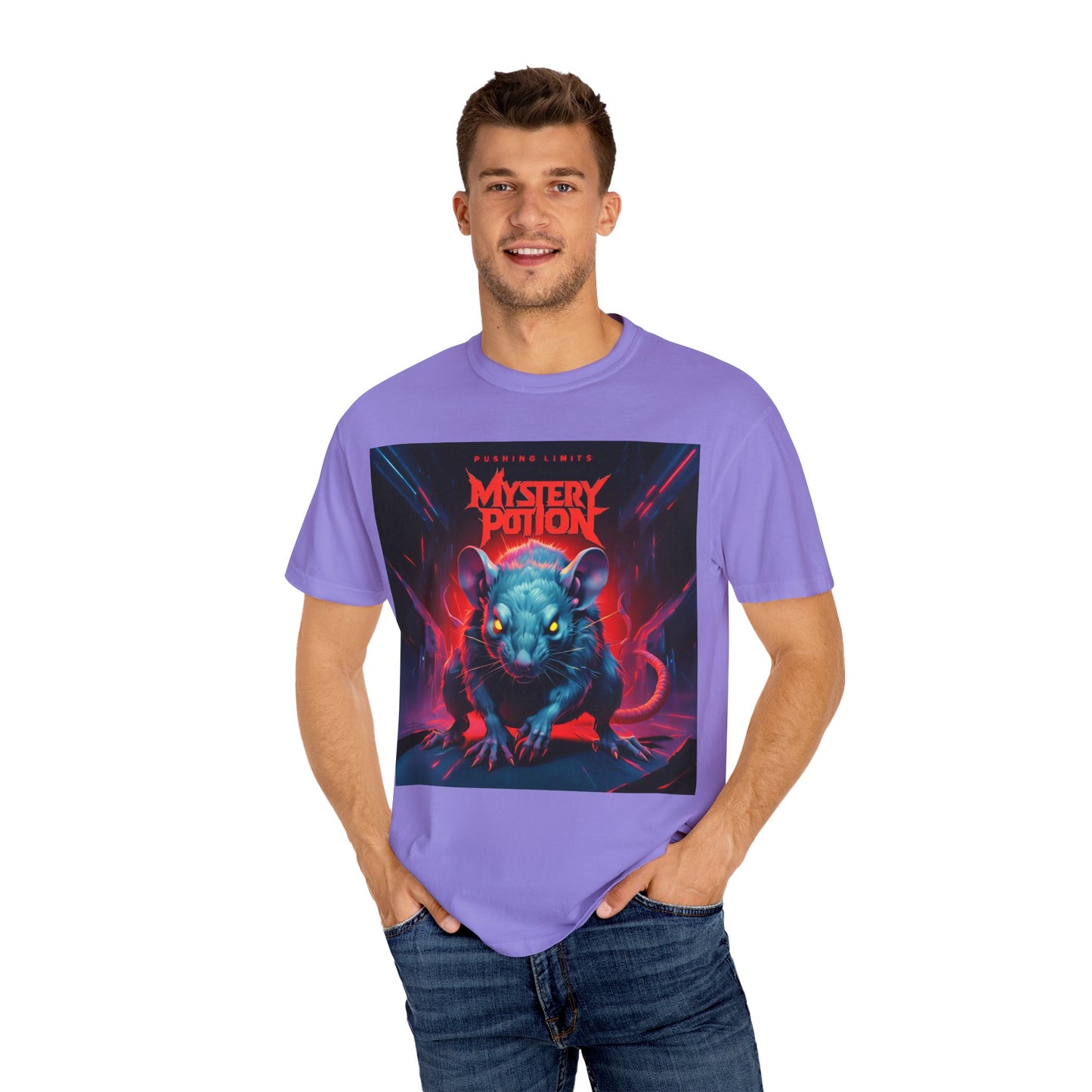 Pushing Limits by Mystery Potion T-Shirt, Unisex Graphic Tee, Unique Gift, Cool Casual Wear, Event Shirt, Fun Fashion Statement