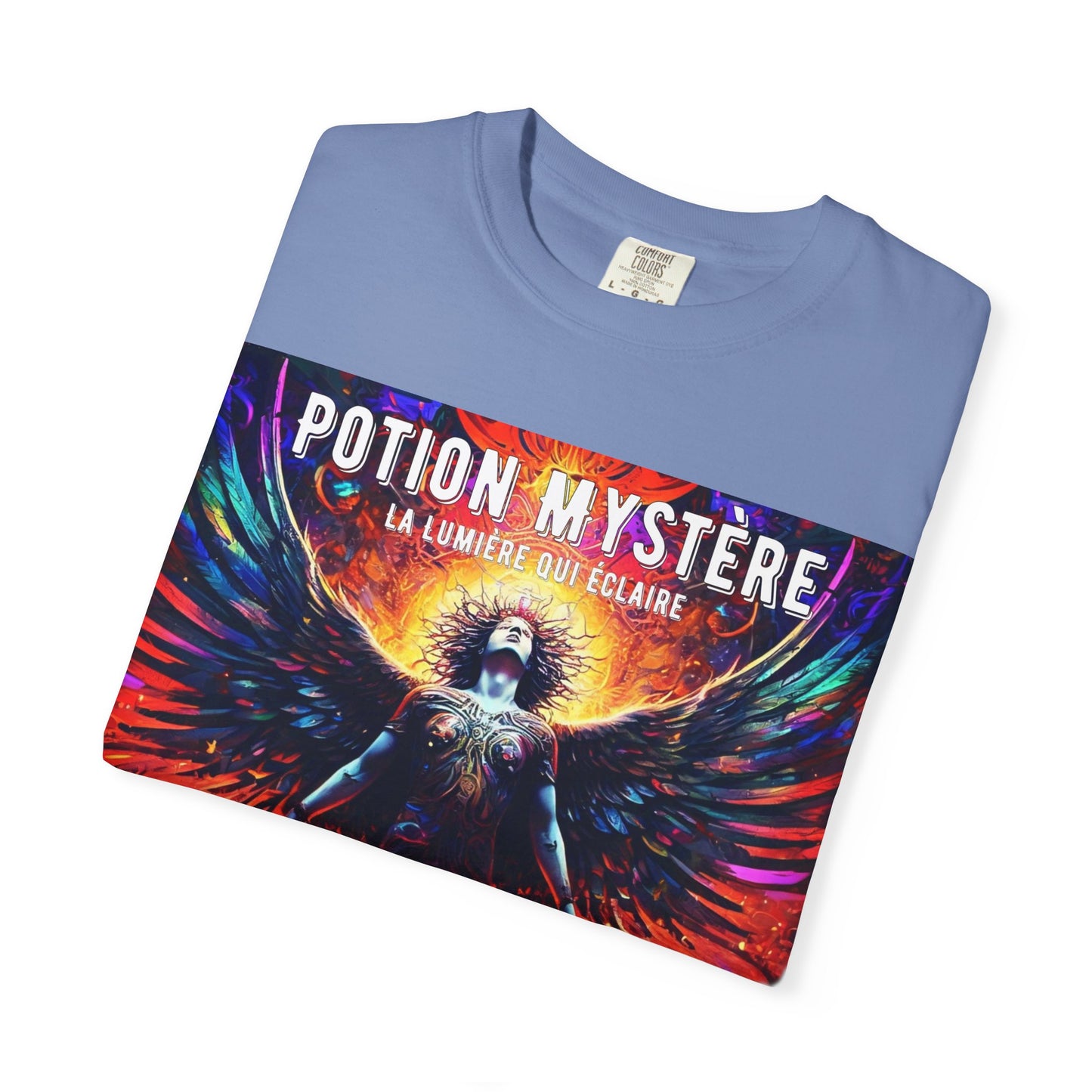 Mystical Graphic Tee - Potion Mystere Unisex T-Shirt, Boho Fashion, Festival Wear, Witchy Style, Gift for Occult Lovers
