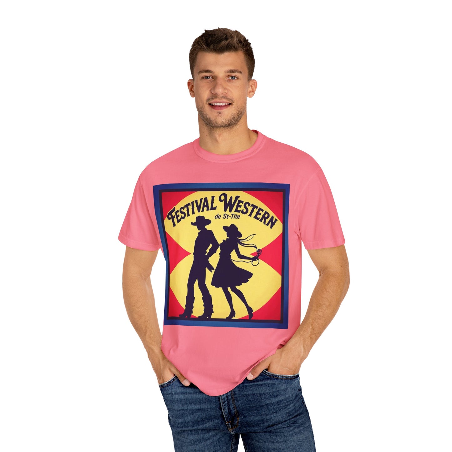 St-Tite Western Festival T-Shirt, Unisex Graphic Tee, Country Music Shirt, Bohemian Style Outfit, Gift for Dance Festival Lovers