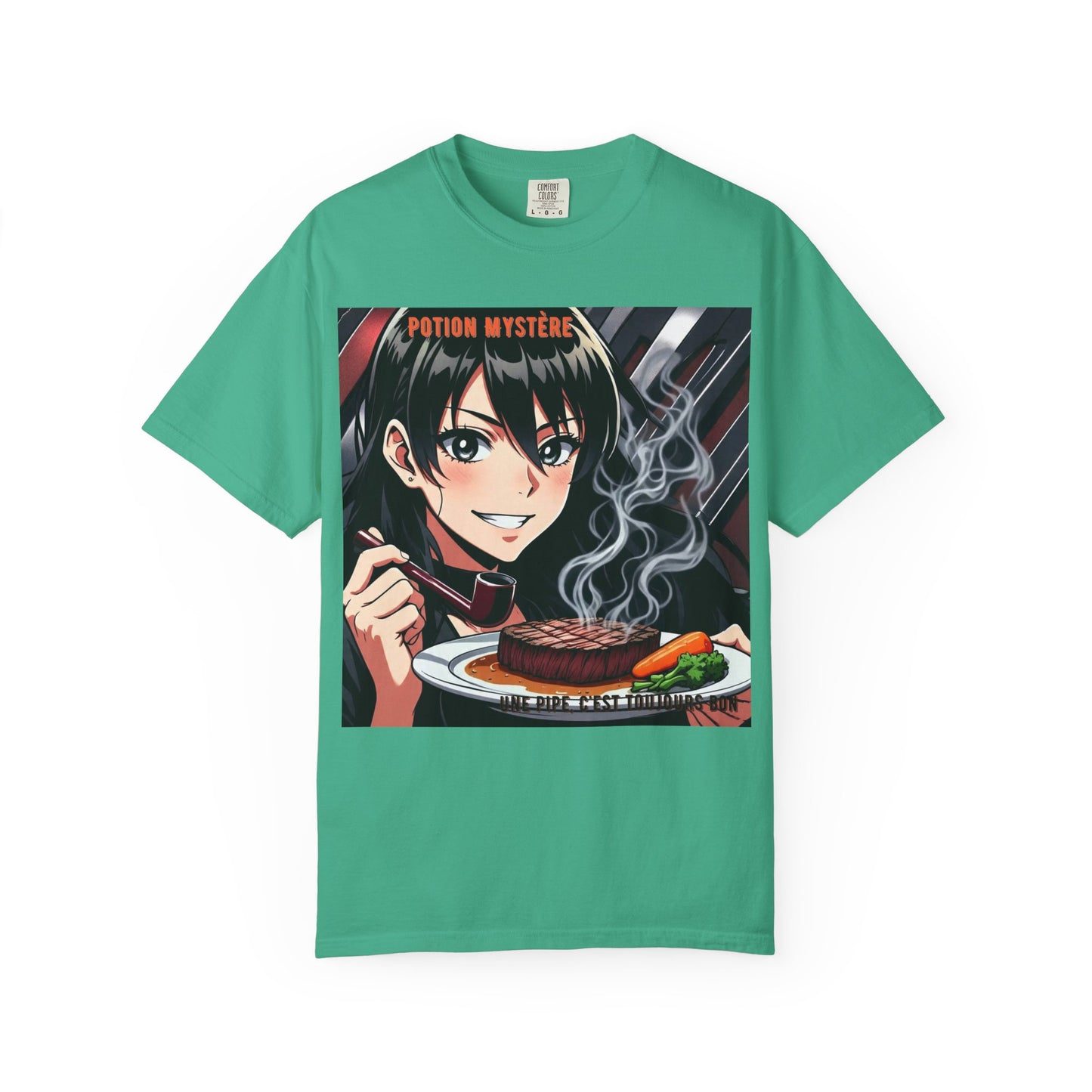 Mystical Culinary Unisex T-shirt - Ideal for Anime Fans, Food Lovers, Casual Wear, Gift for Foodies, Unique Graphic Tee