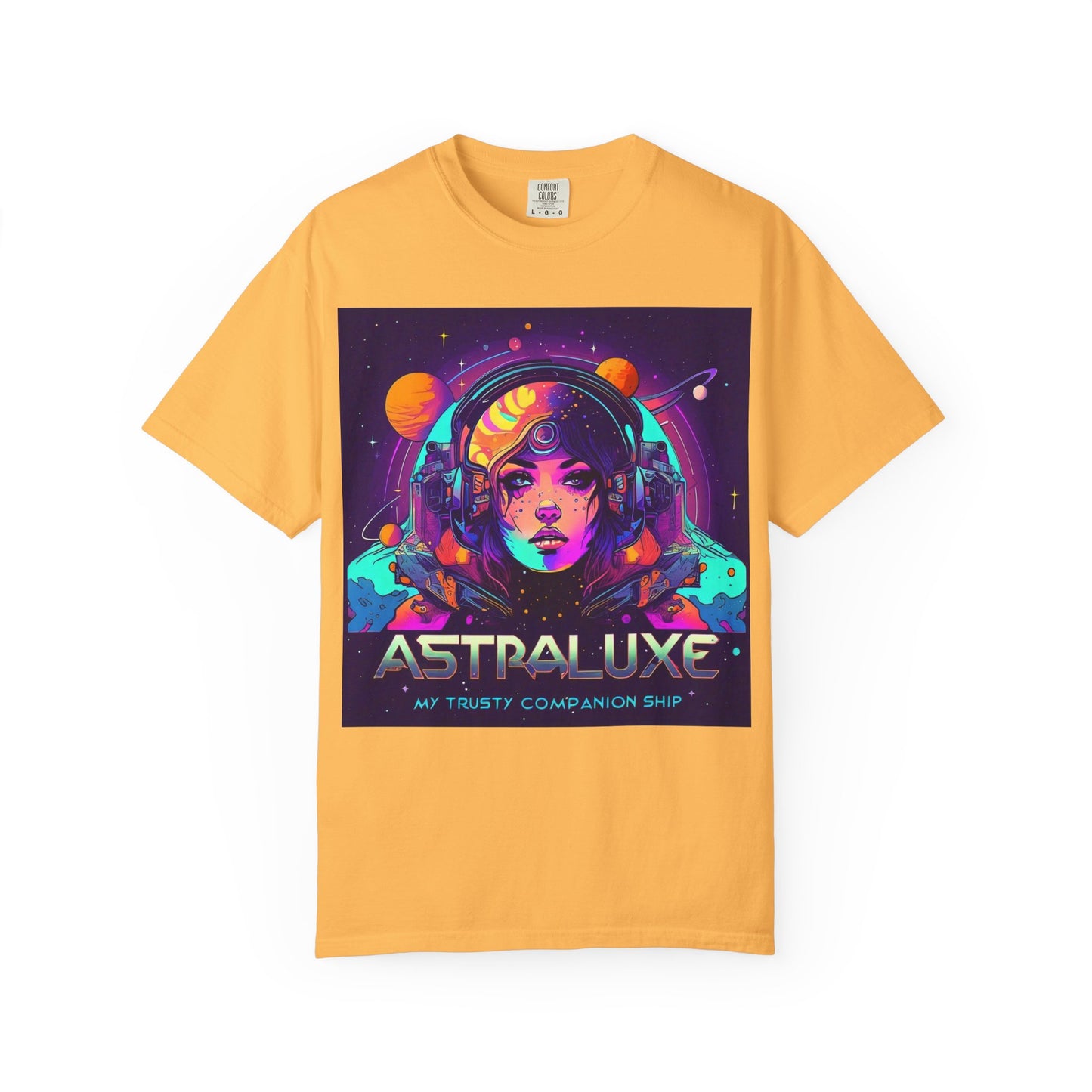 Astraluxe Unisex T-Shirt, Space Theme Tee, Gifts for Sci-Fi Lovers, Cosplay Costume, Festival Wear, Vintage Graphic Top