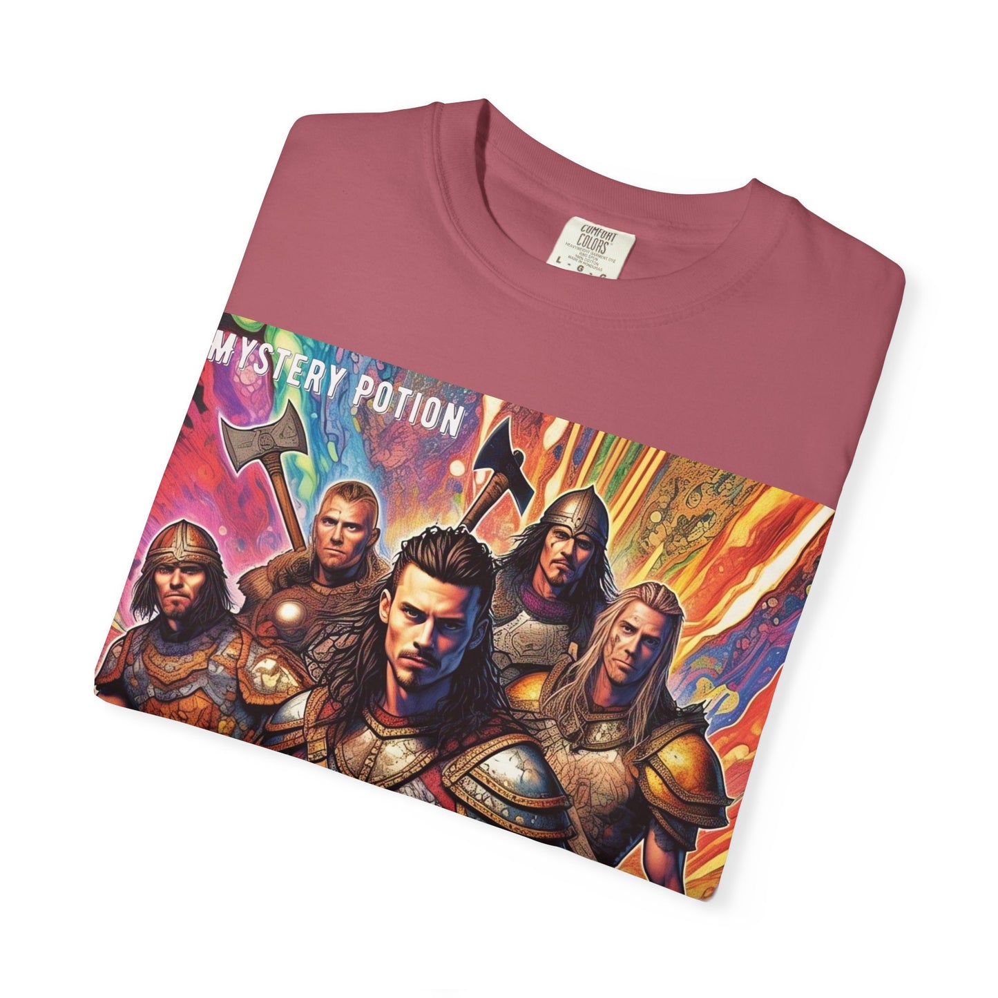 Viking-Themed Unisex T-Shirt, Adventure T-Shirt, Gaming Shirt, Mythology Tee, Fantasy Gift, Mystery Potion Shirt