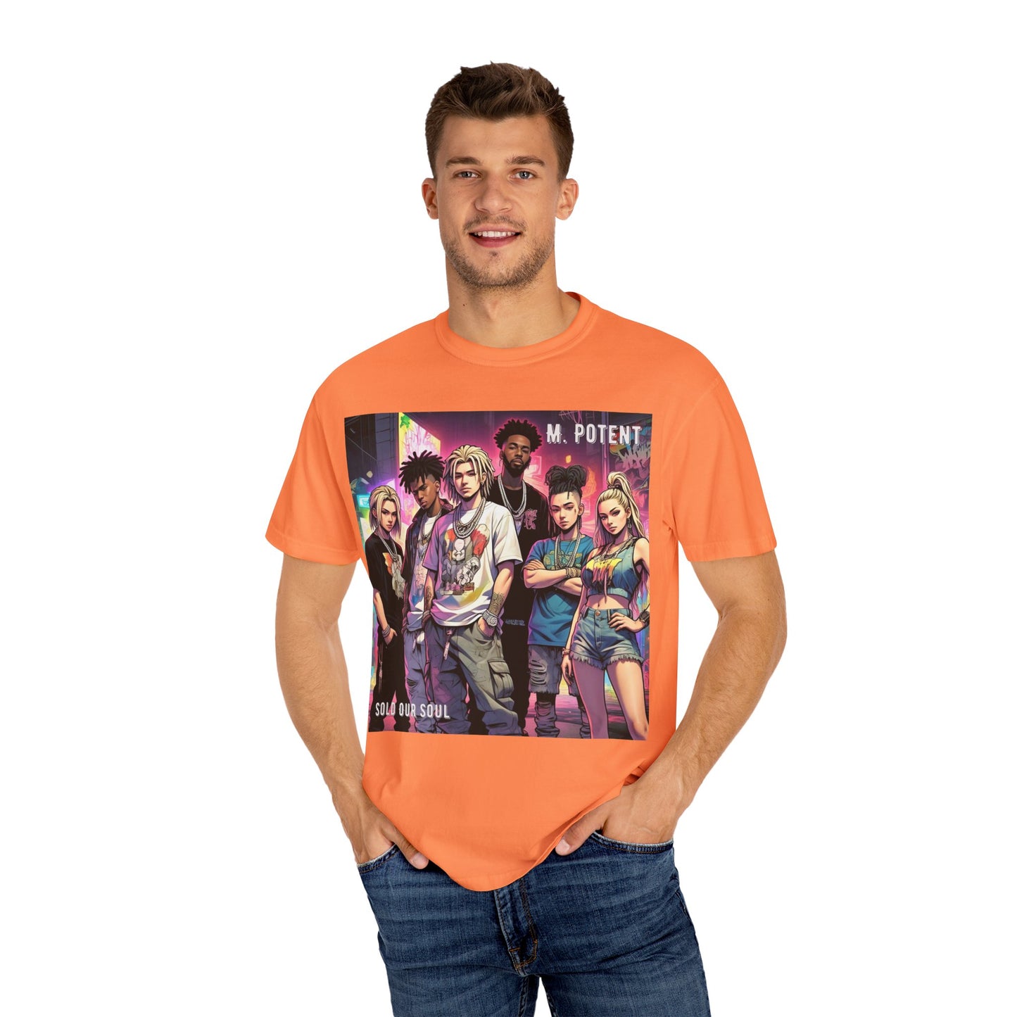 'Sold Our Soul' by M. Potent, Hip Hop Graphic Tee, Streetwear T-Shirt, Unisex Casual Tee, Music-Inspired Shirt, Gifts for Music Lovers, Trendy Fashion Top