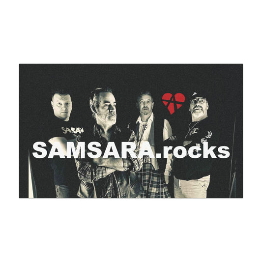 SAMSARA Rocks Car Magnets, Rock Music Decor, Vehicle Stickers, Band Merchandise, Auto Accessories