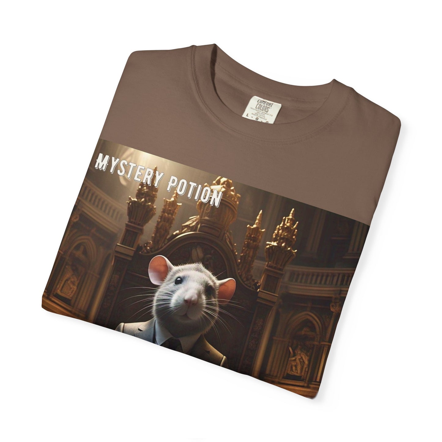 Mystery Potion Funny Unisex T-Shirt, Gift for Animal Lovers, Quirky Tee, Unique Graphic Shirt, Perfect for All Occasions