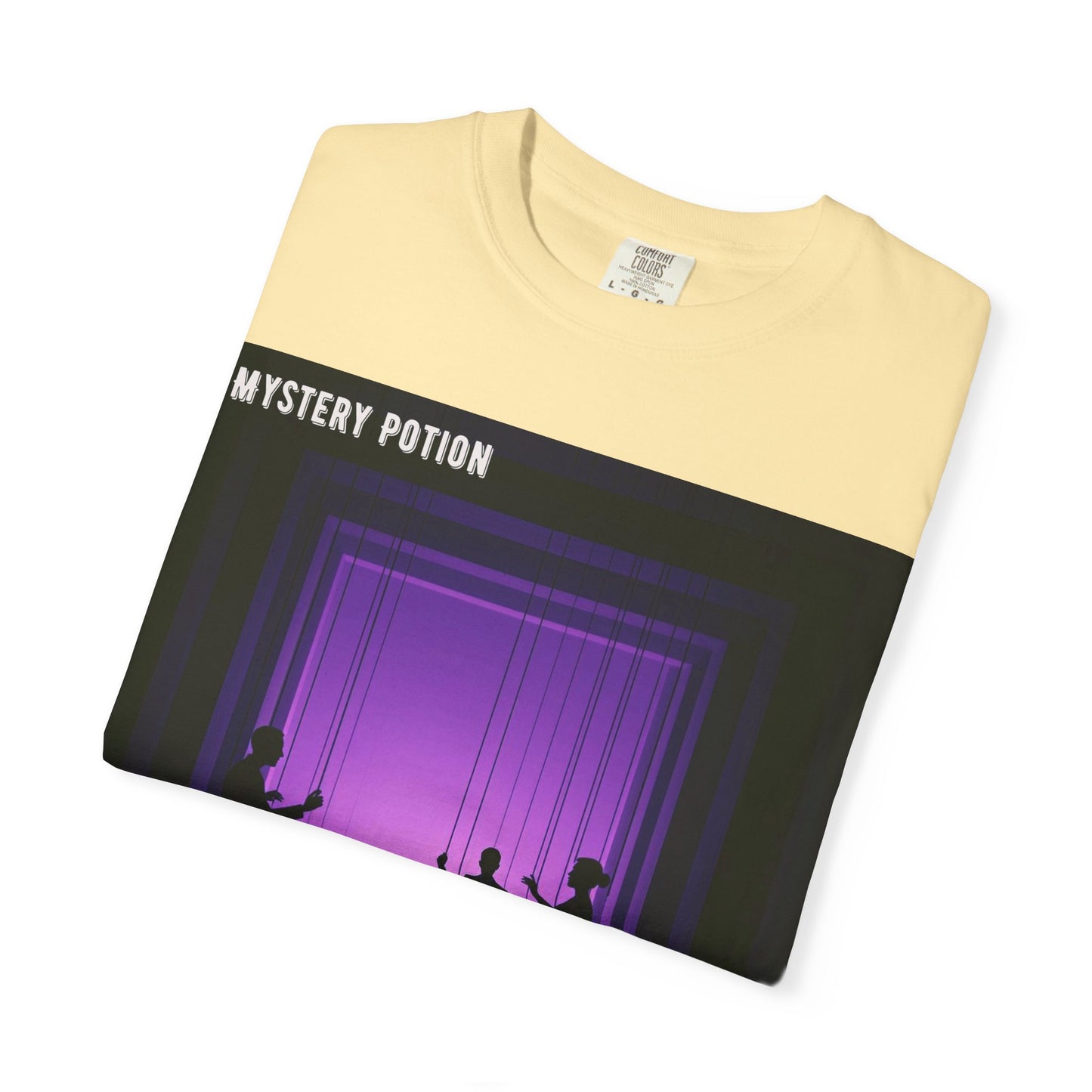 'They're Pulling the Strings' by Mystery Potion, Unisex T-Shirt - Playful Graphic Tee for Creative Souls, Perfect for a Fun Night Out, Gift for Art Lovers, Casual Wear, [...]