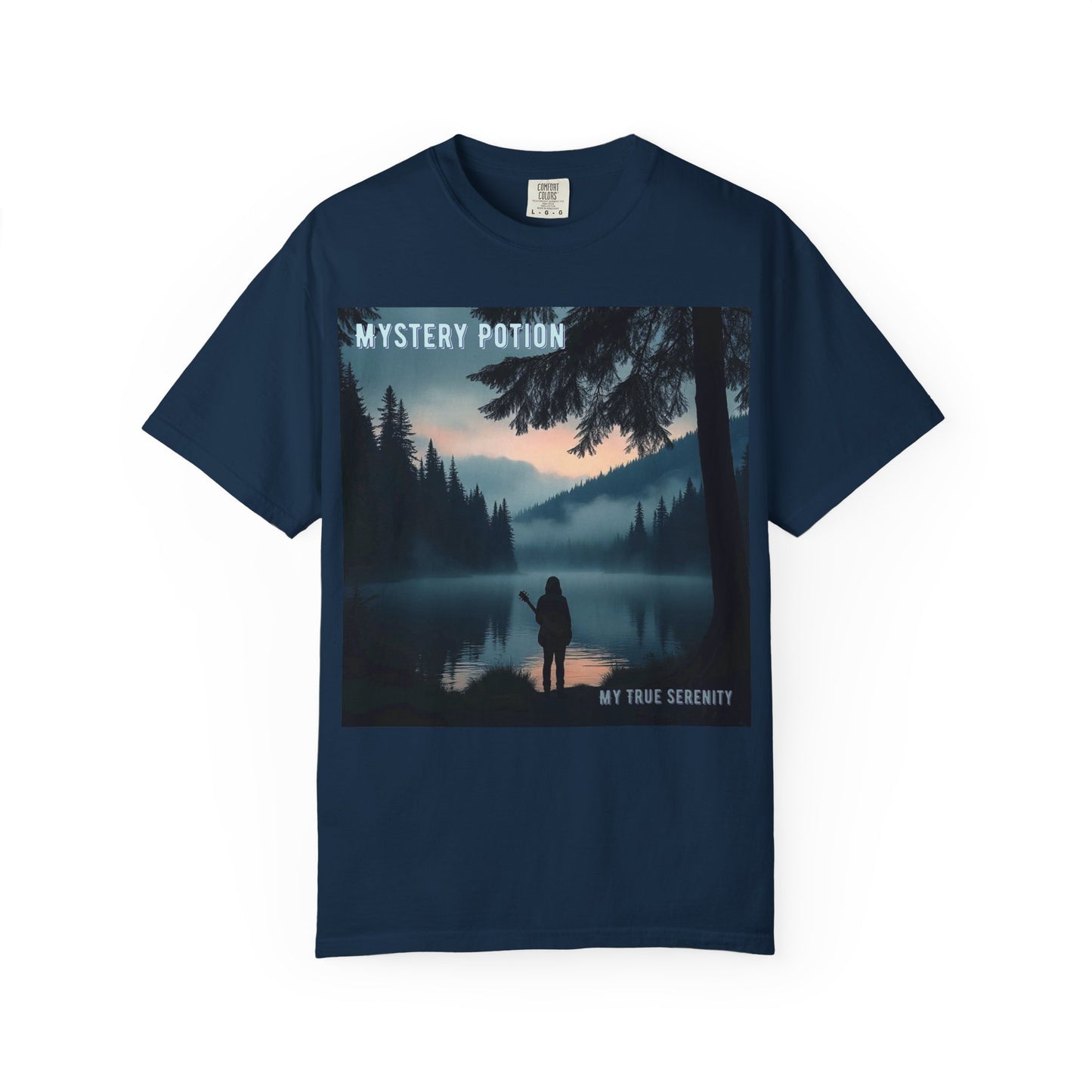 'My True Serenity' by Mystery Potion Unisex T-Shirt | Nature Lover Gift, Outdoor Adventure Tee, Casual Everyday Wear, Unique Graphic Shirt, Cozy and Stylish