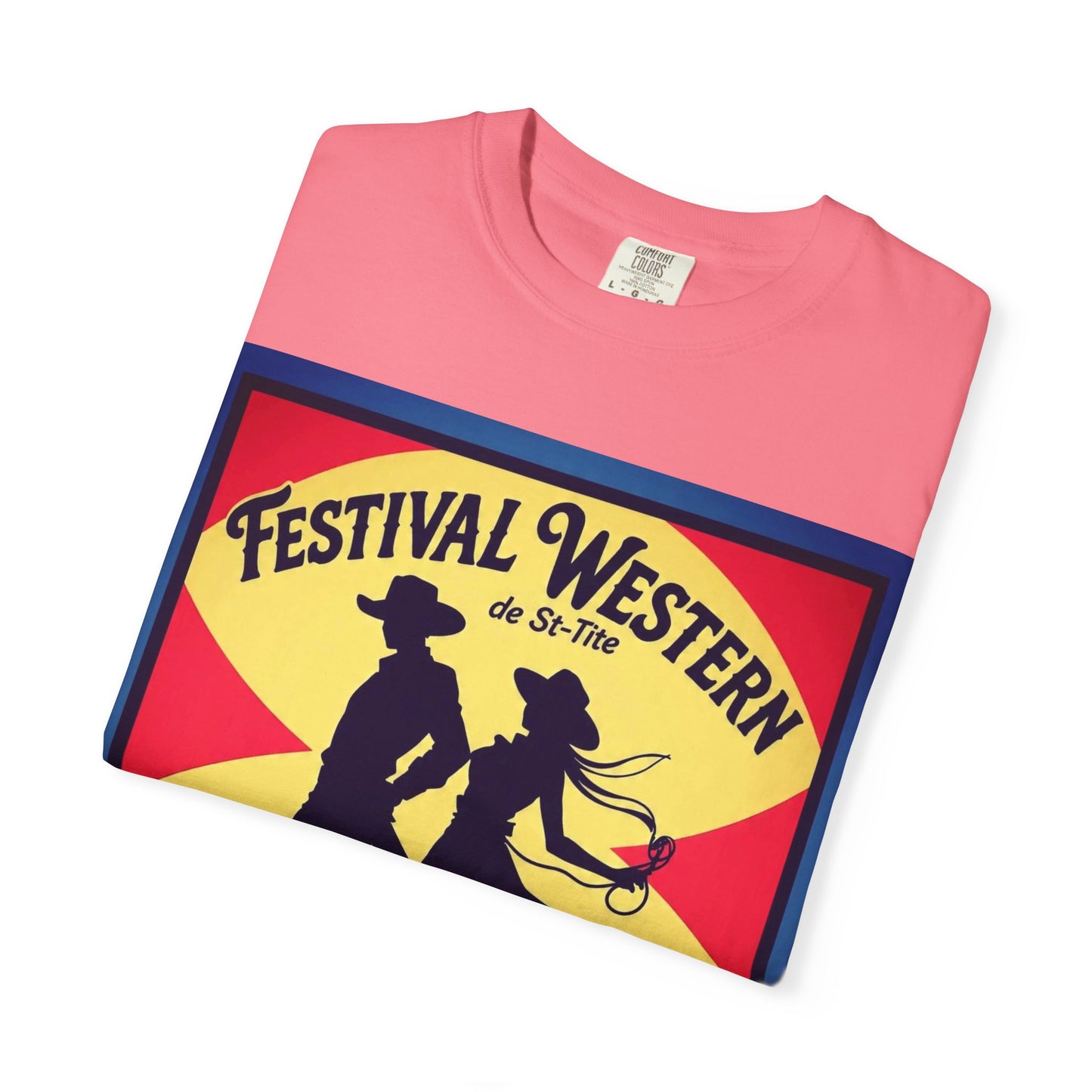St-Tite Western Festival T-Shirt, Unisex Graphic Tee, Country Music Shirt, Bohemian Style Outfit, Gift for Dance Festival Lovers